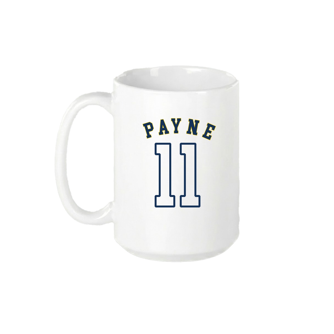 15oz Coffee Mug — Shirsey Arch in White