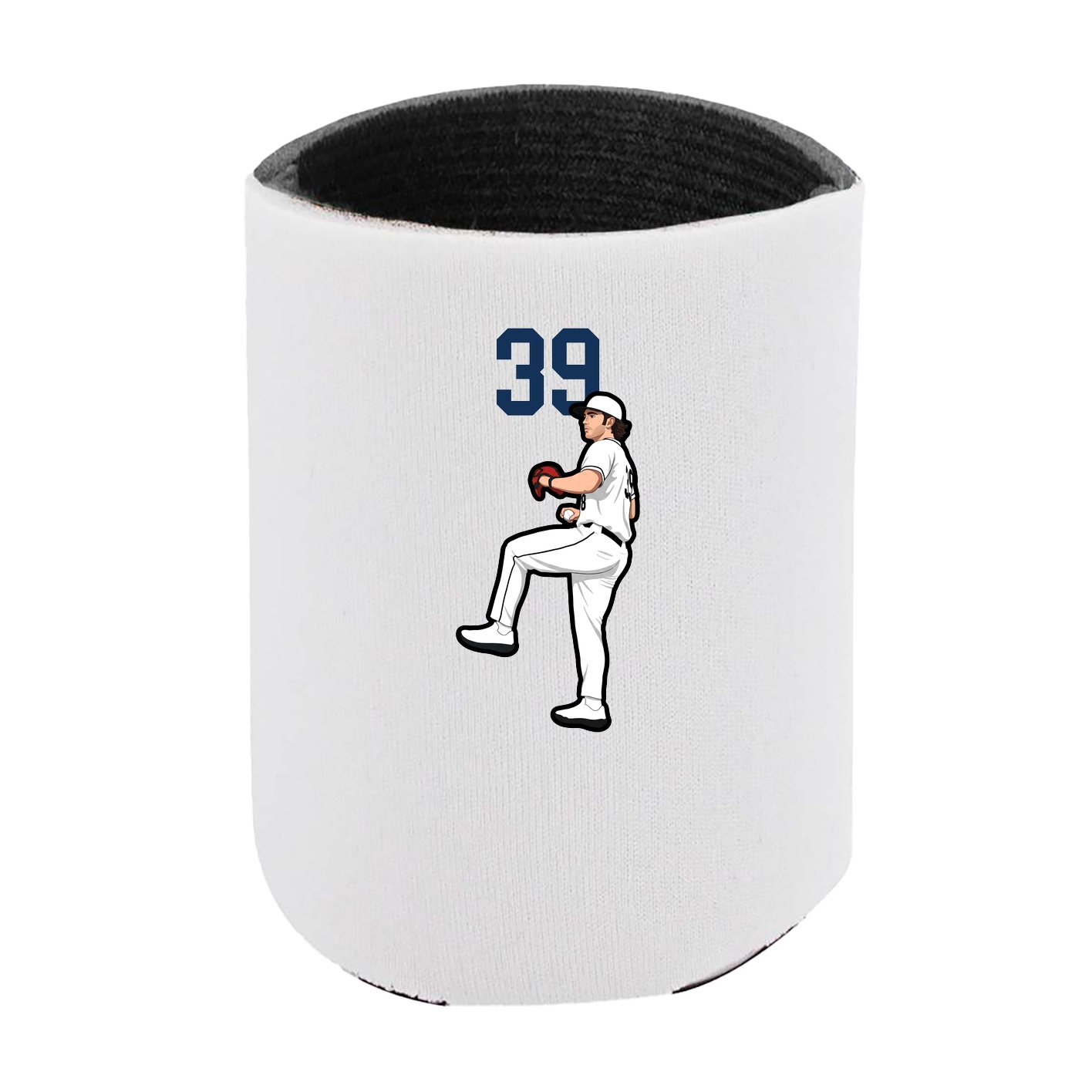 Can Holder — Number Top in White