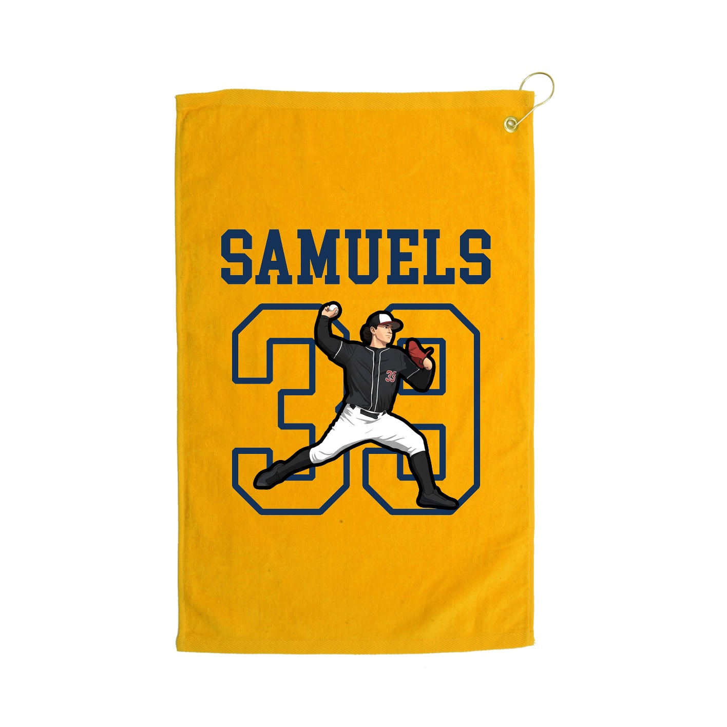 Golf Towel — Shirsey in Gold