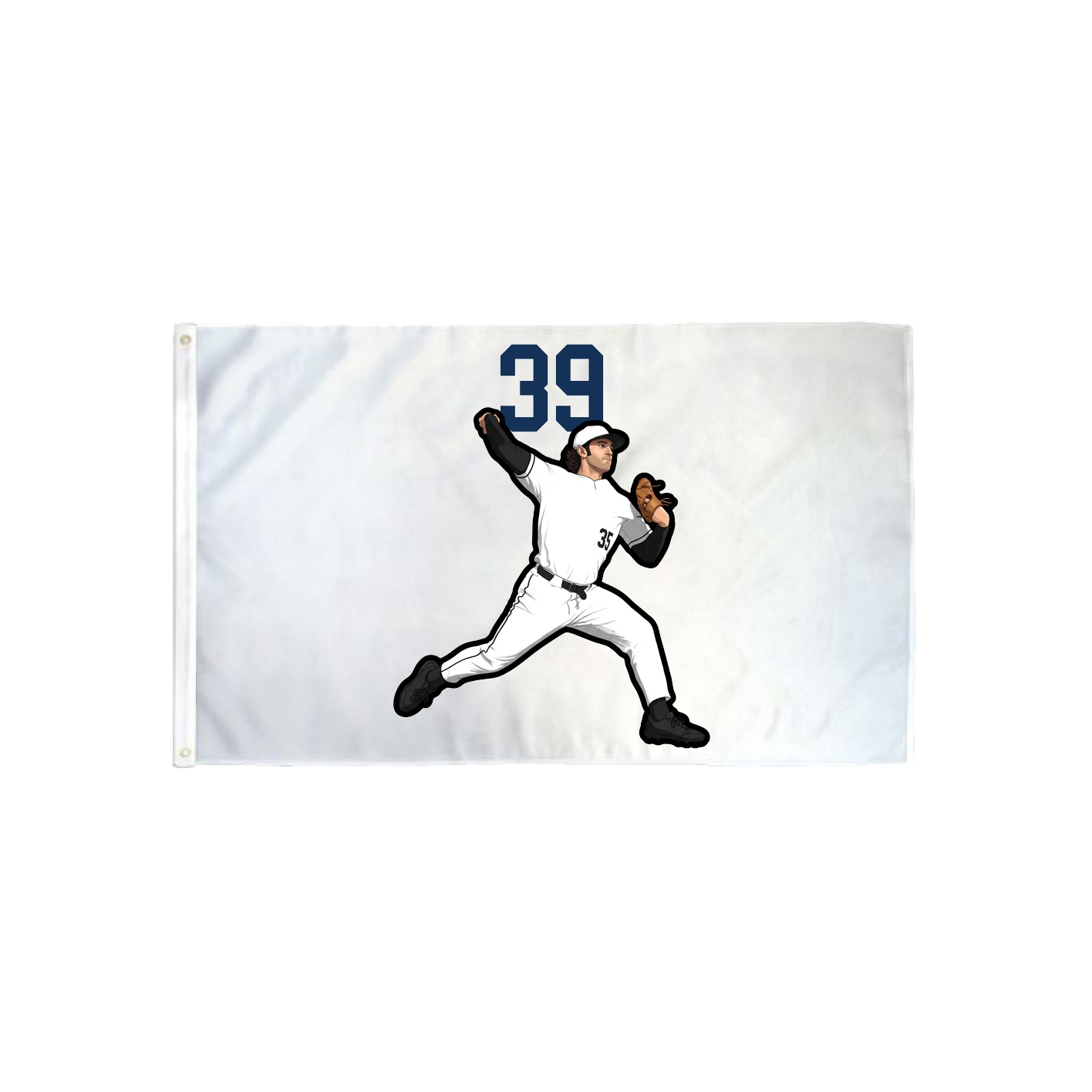 3x5 Flag — Number Top in Classic