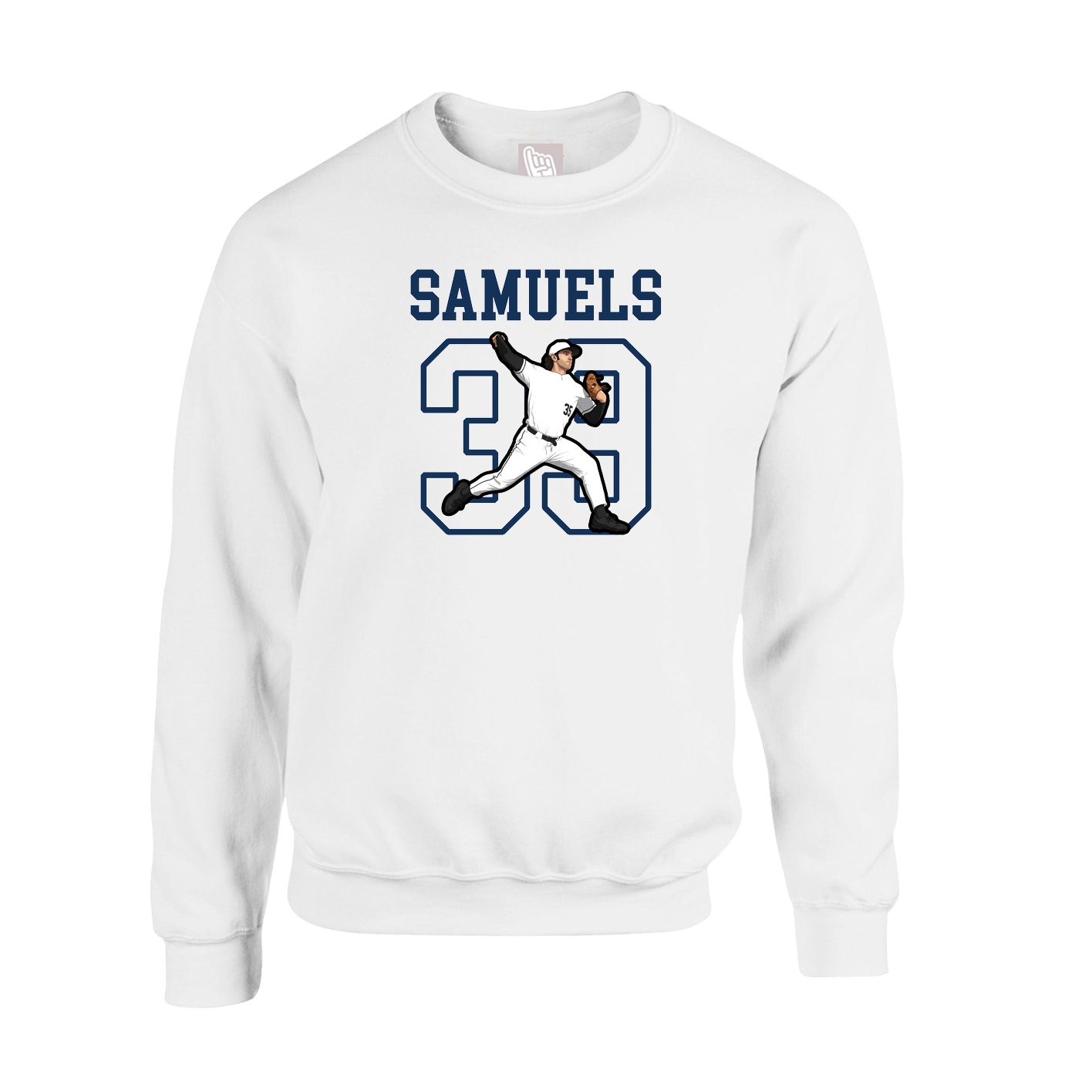 Fleece Crew — Shirsey in White