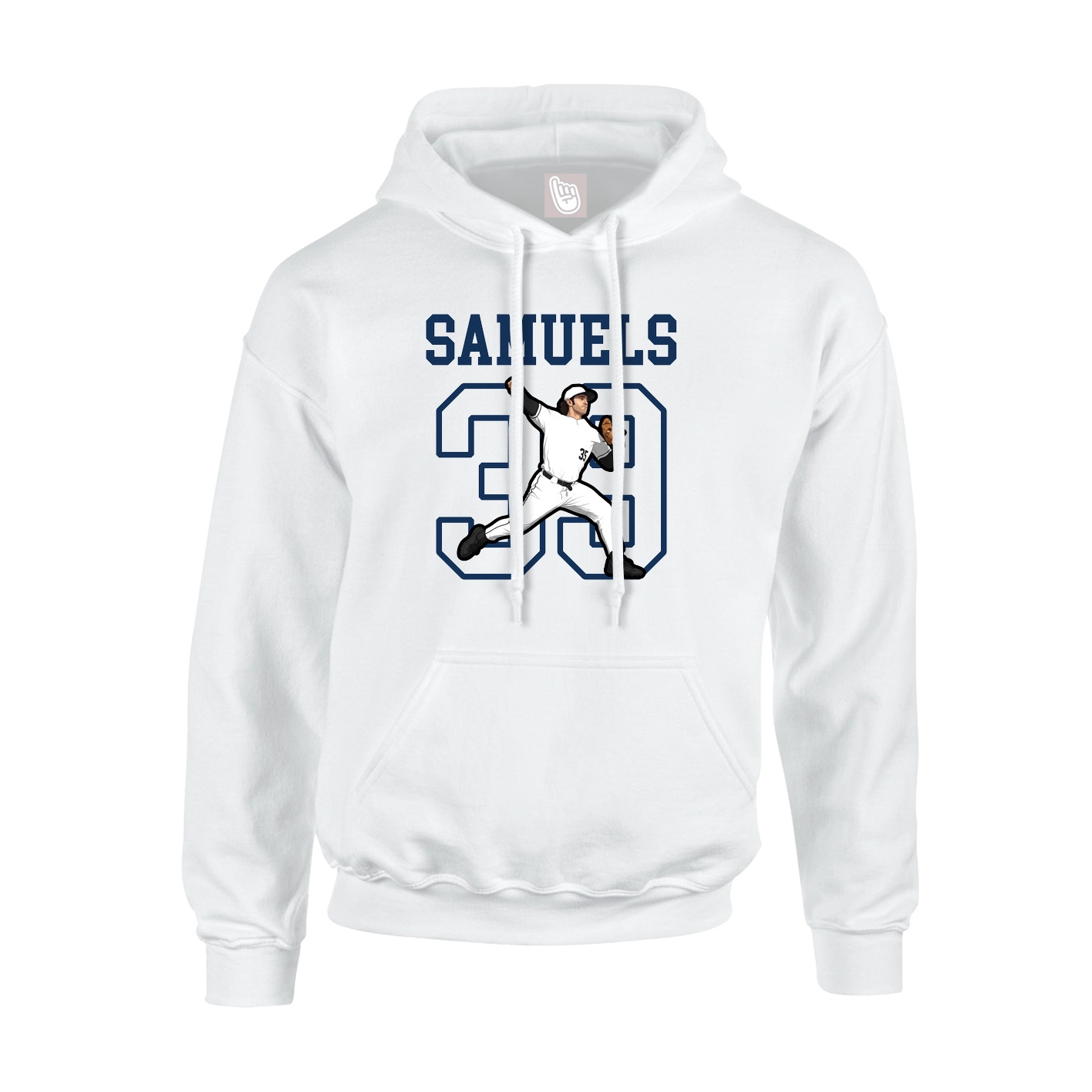 Youth Hoodie — Shirsey in White