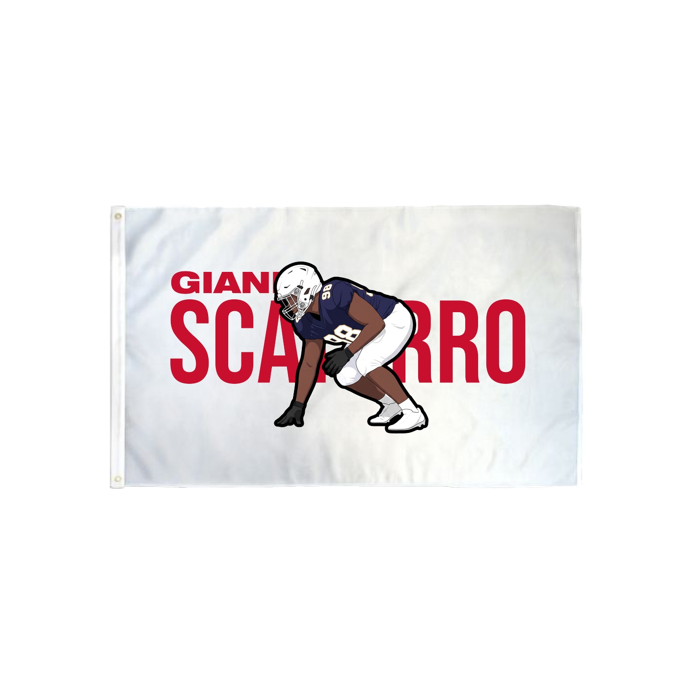 3x5 Flag — Player Name in Classic
