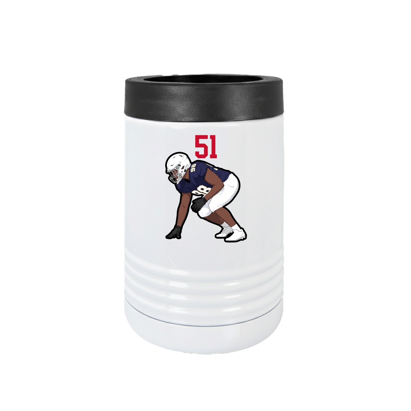 Beverage Holder — Number Top in White