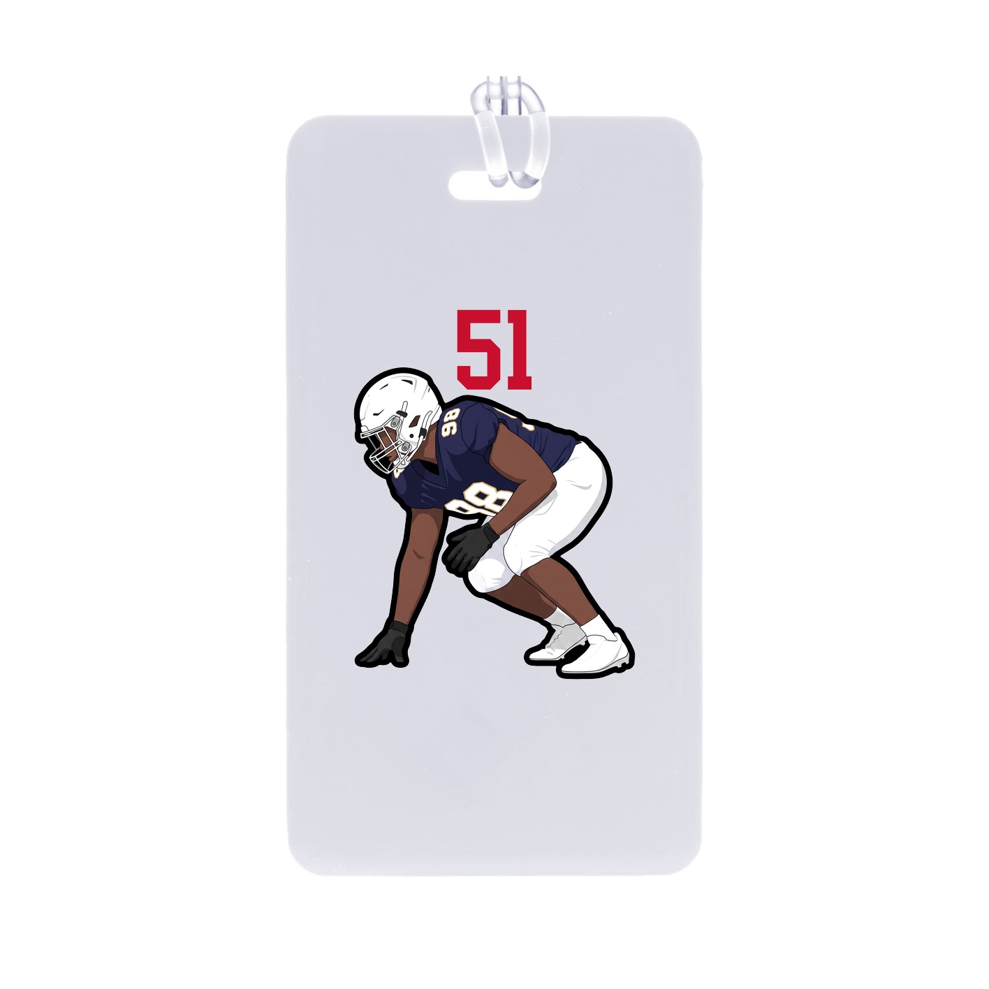 Bag Tag — Number Top in Classic