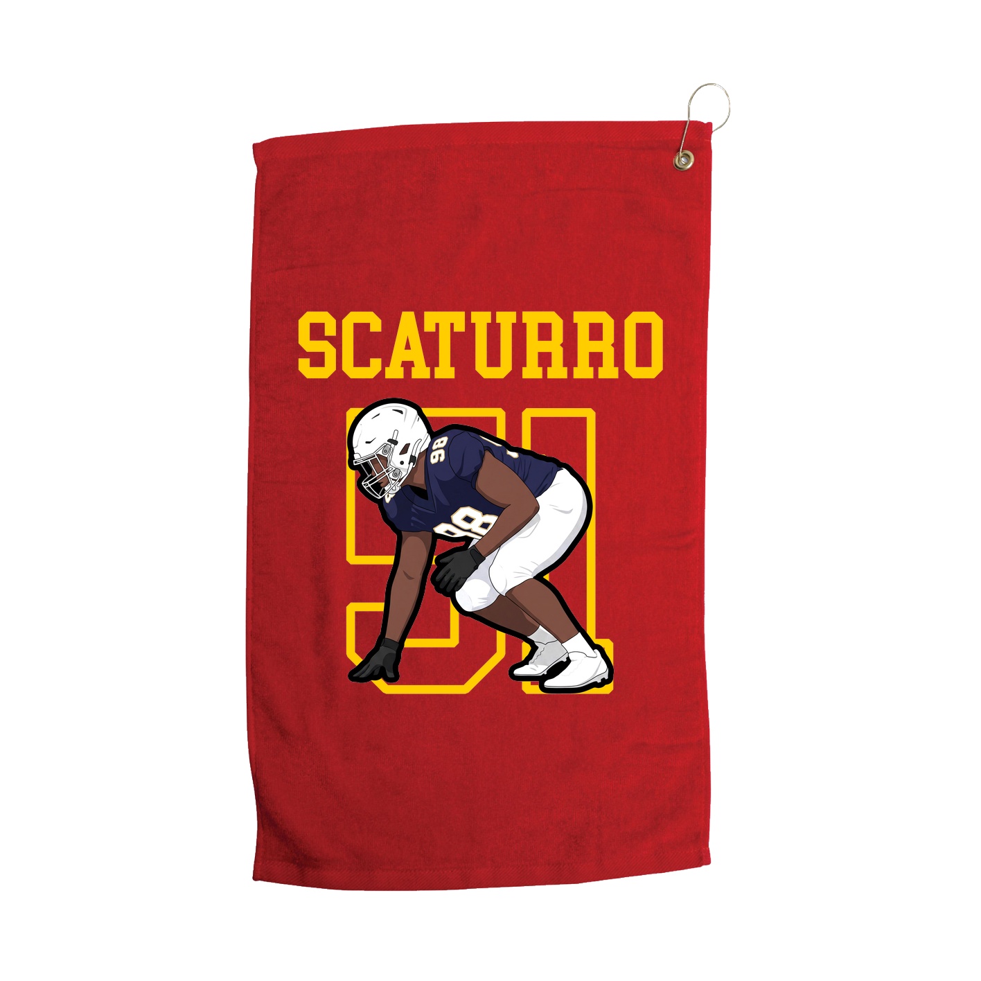 Golf Towel — Shirsey in Red