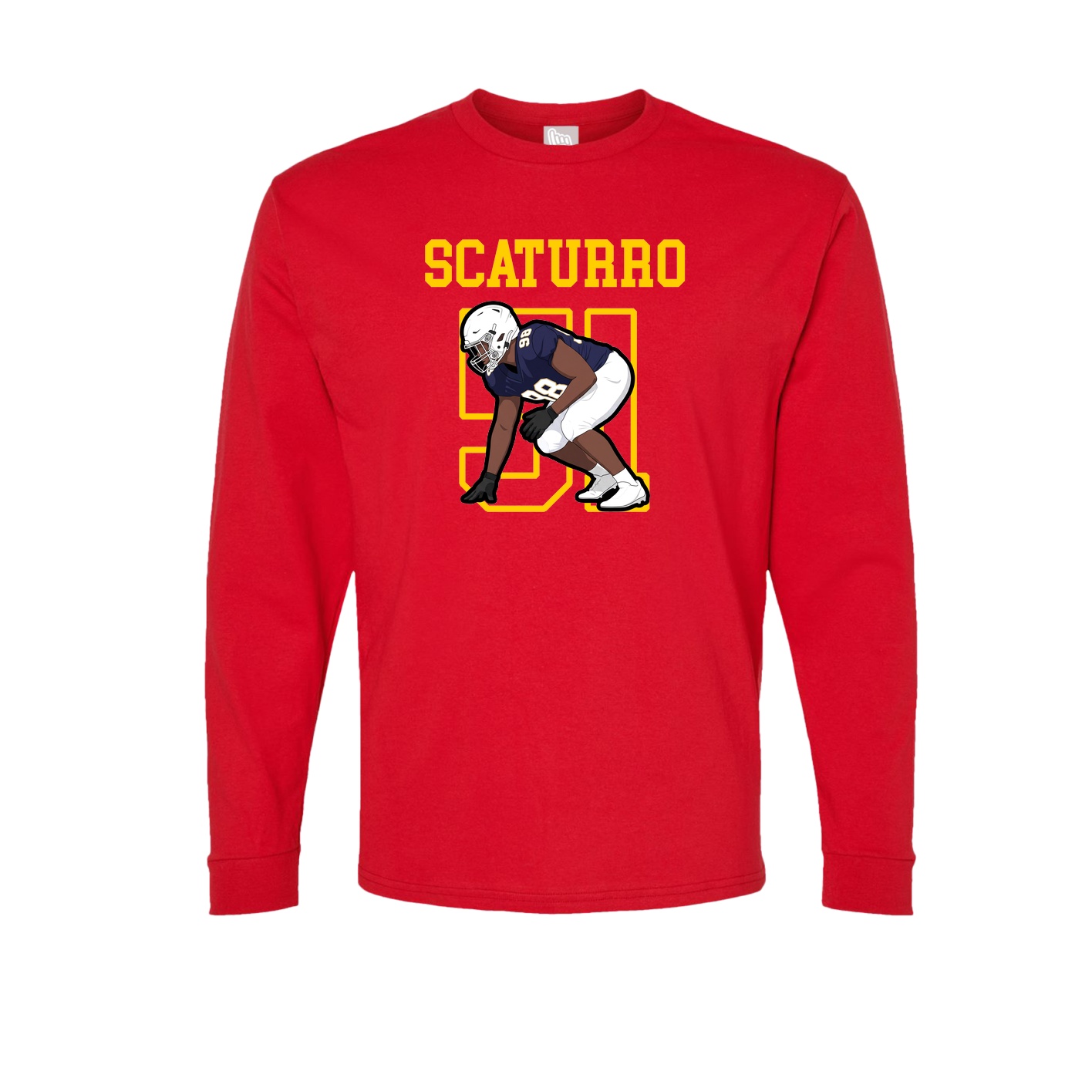 Long Sleeve Tee — Shirsey in Red