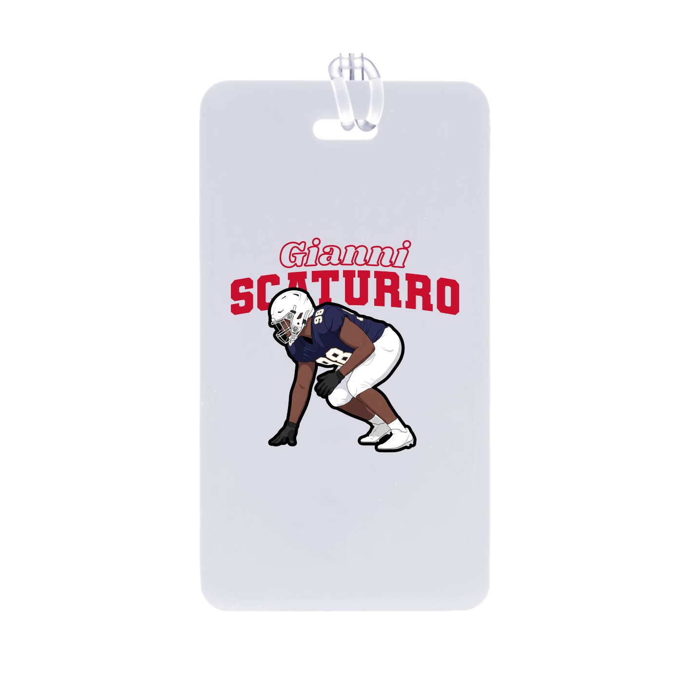 Bag Tag — Name Arch in Classic