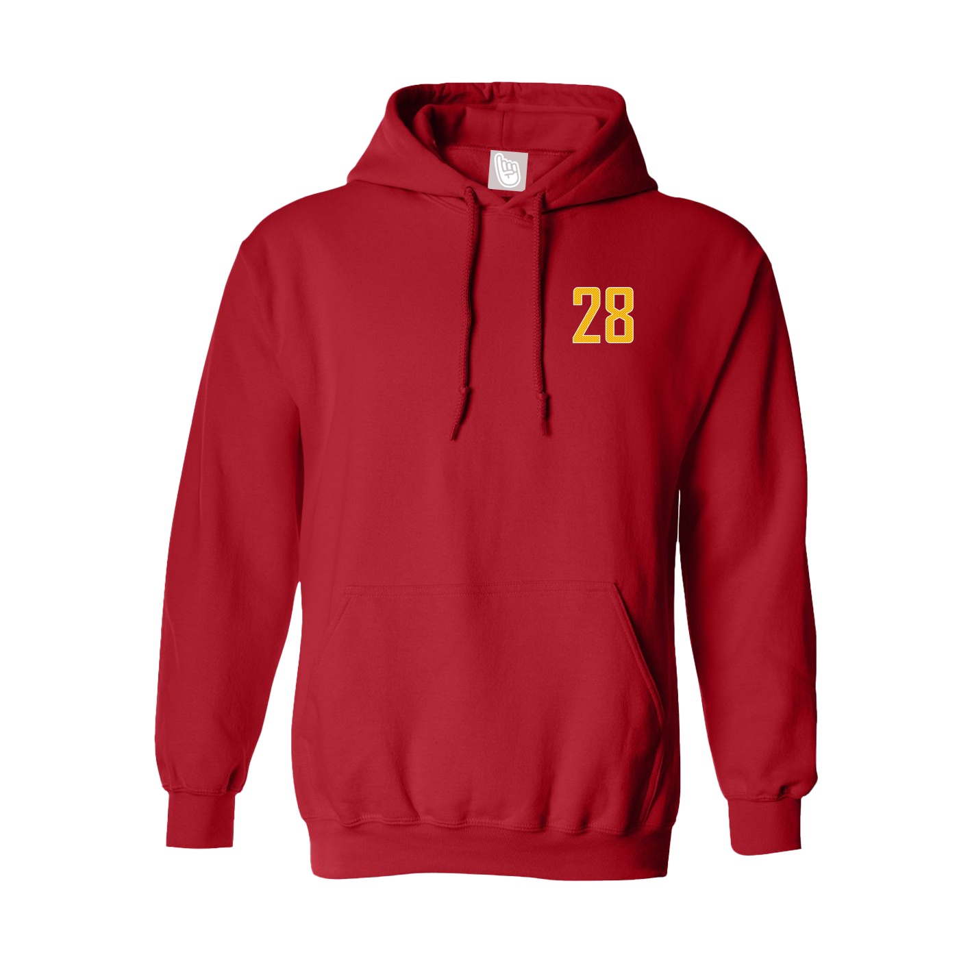 Youth Hoodie — Front Shirsy in Red