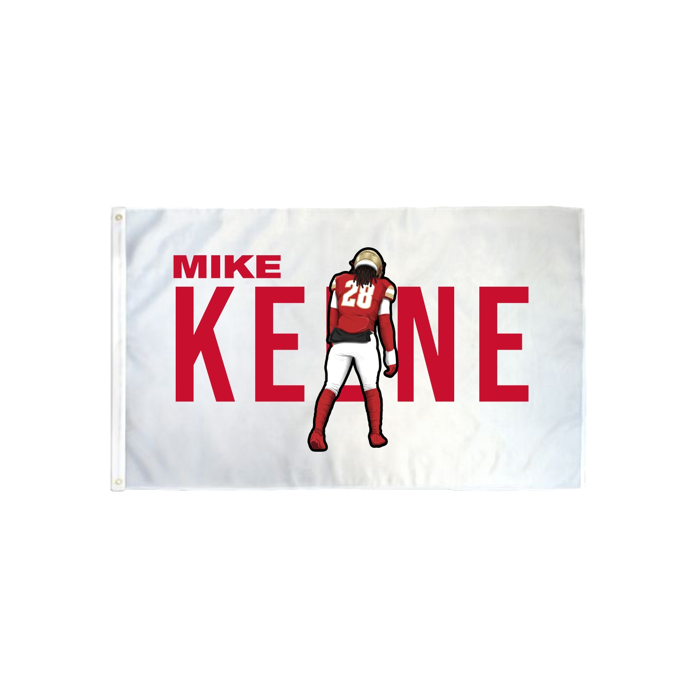 3x5 Flag — Player Name in Classic
