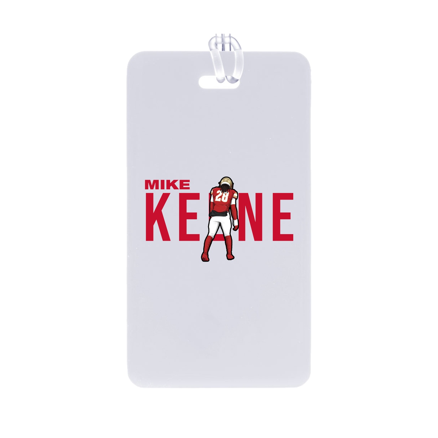 Bag Tag — Player Name in Classic