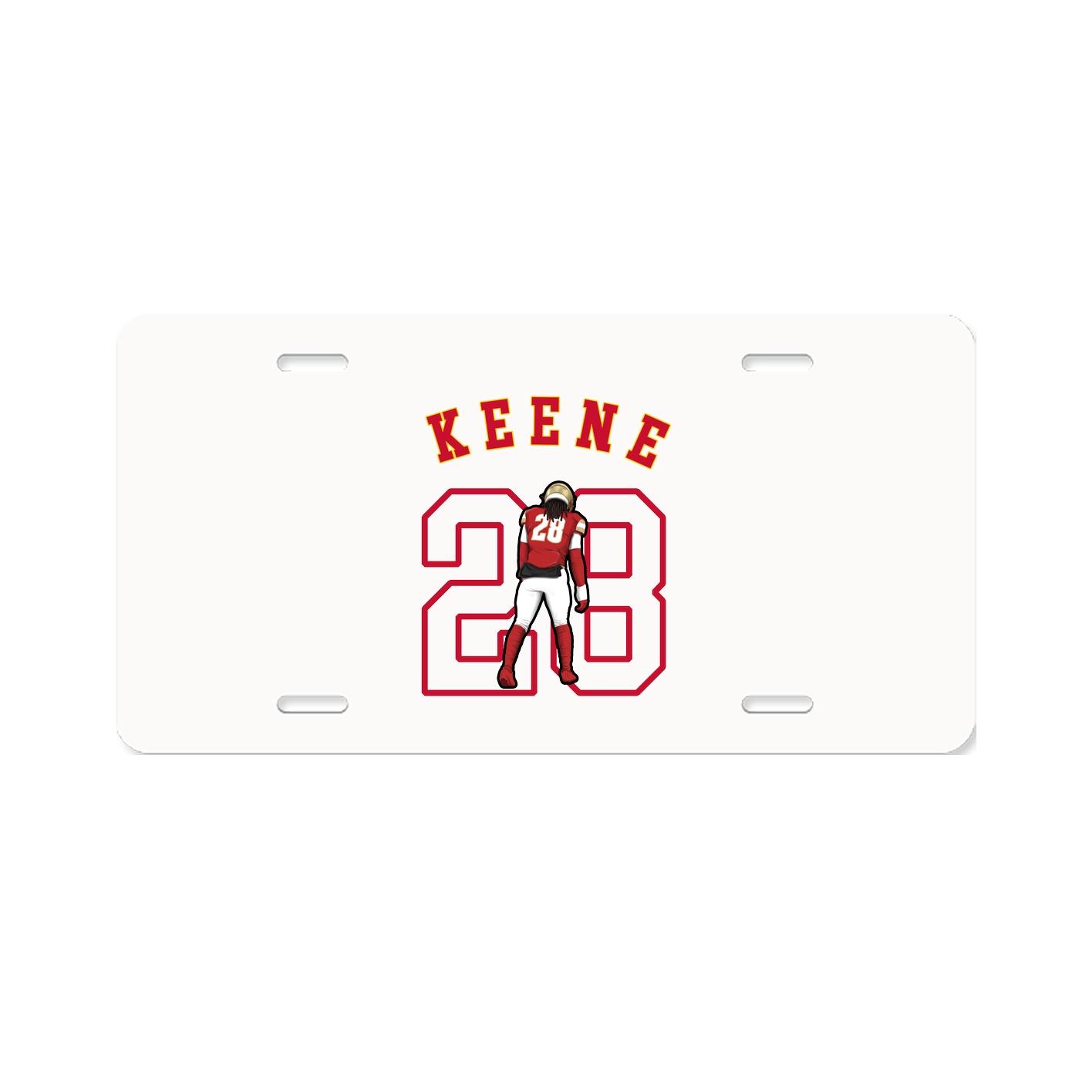 License Plate — Shirsey Arch in Classic