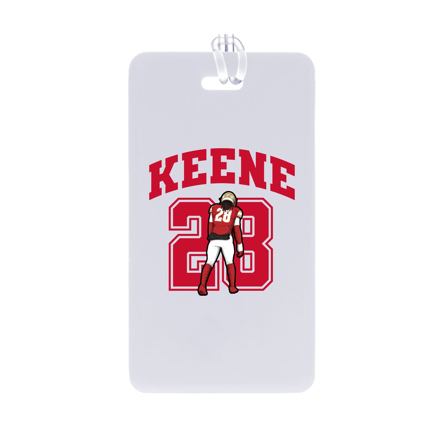 Bag Tag — Number in Classic