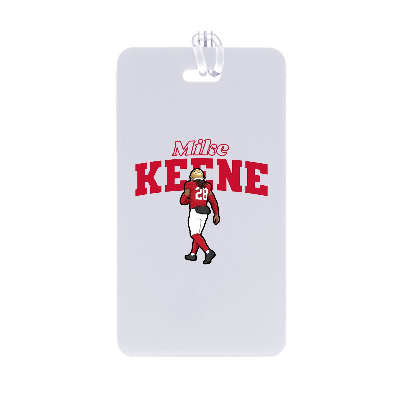 Bag Tag — Name Arch in Classic