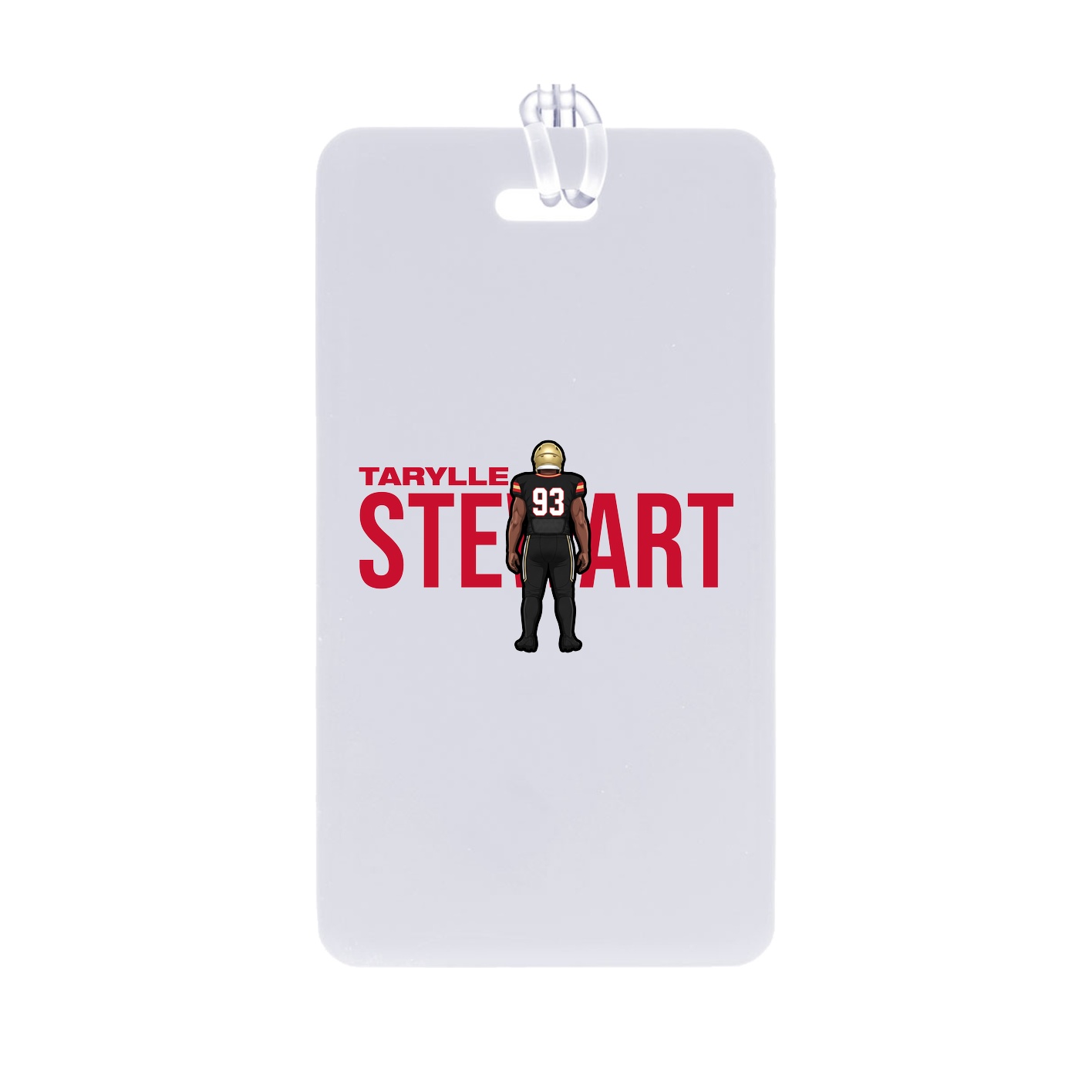 Bag Tag — Player Name in Classic