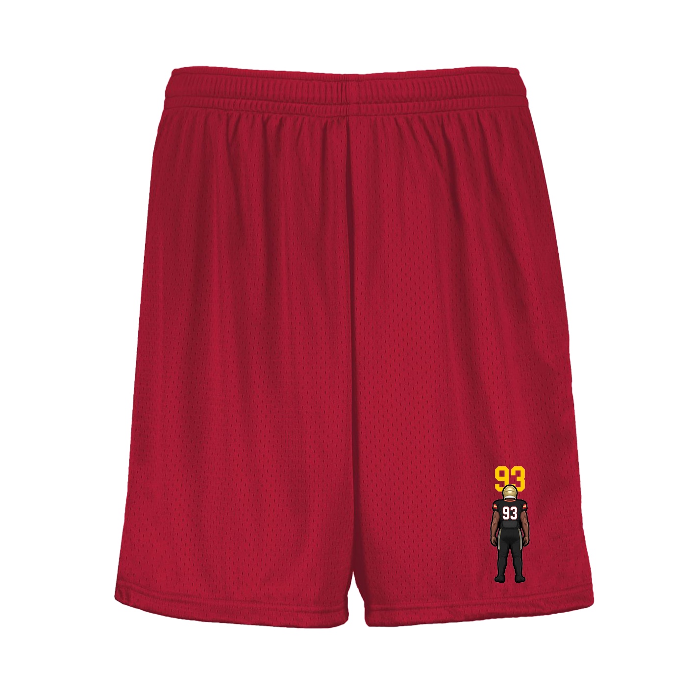 Shorts — Number Top in Red