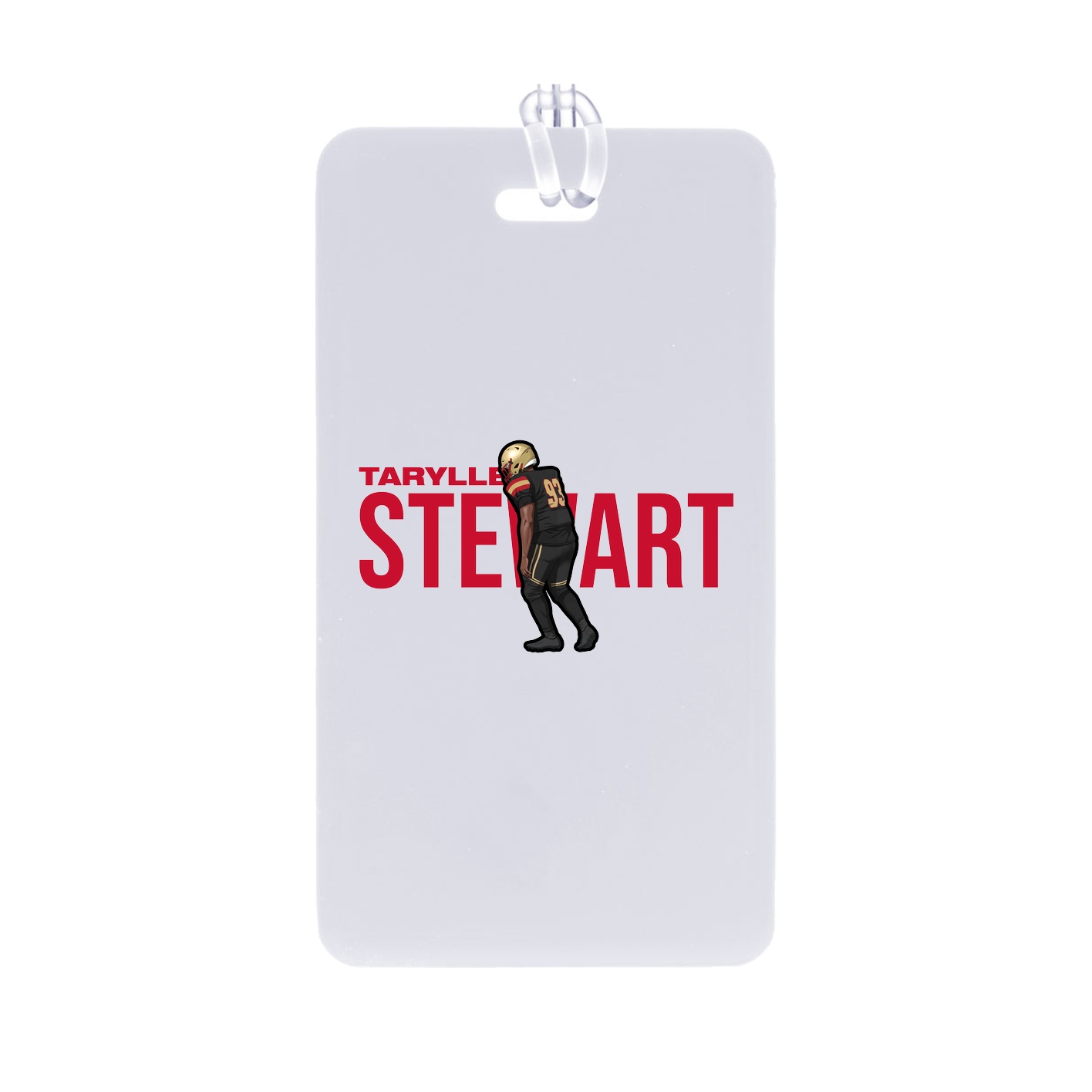 Bag Tag — Player Name in Classic