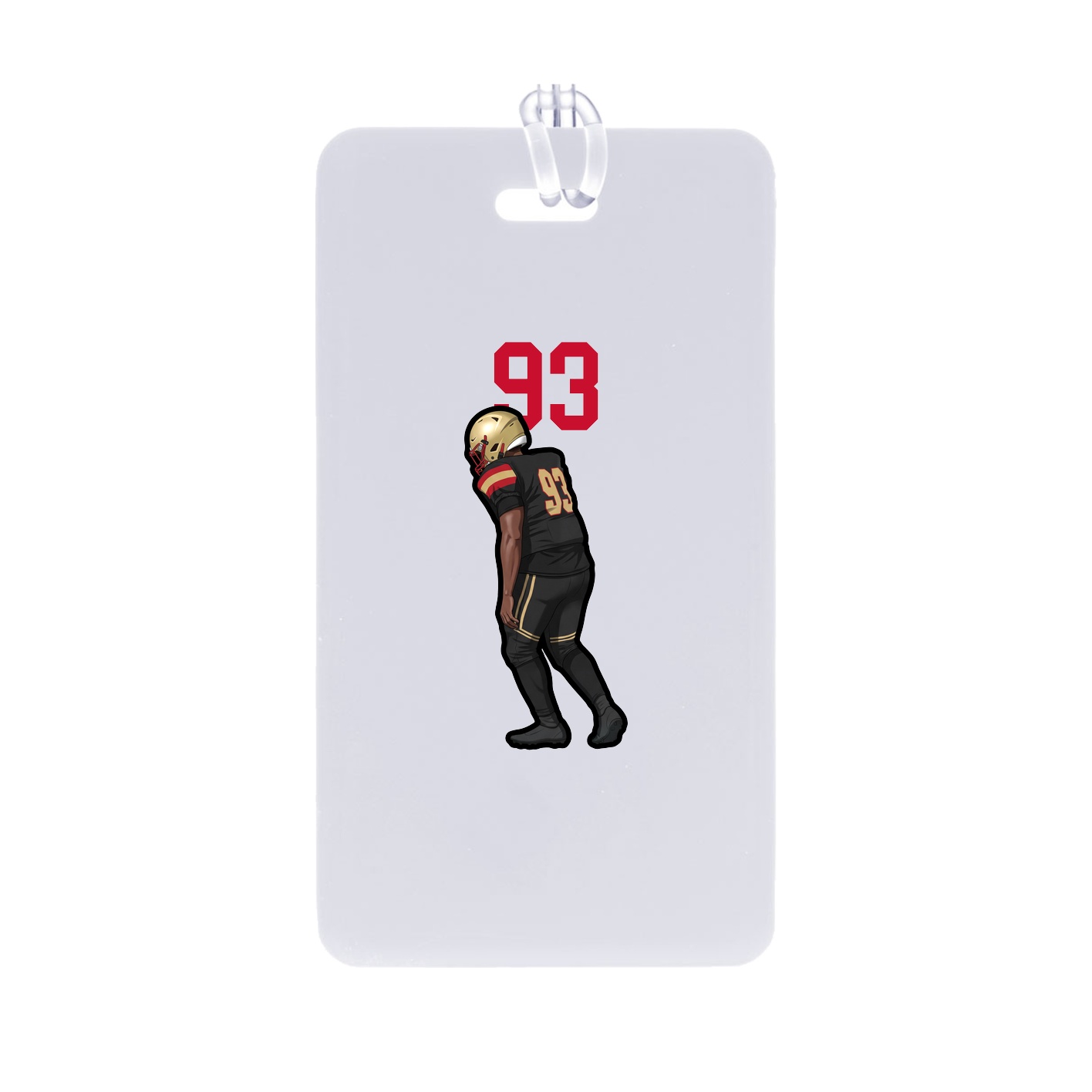 Bag Tag — Number Top in Classic