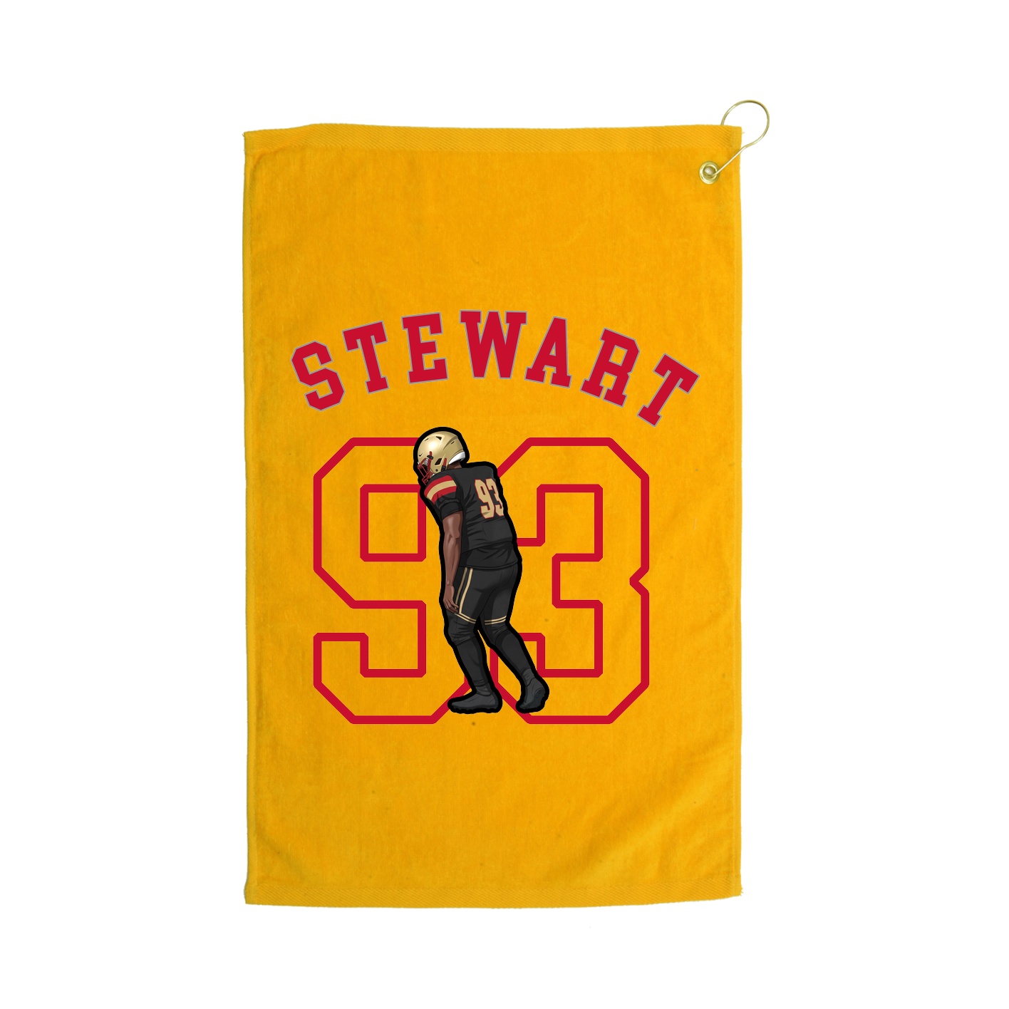 Golf Towel — Shirsey Arch in Gold