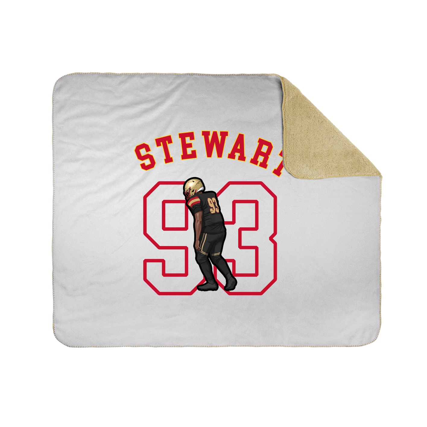 Throw Blanket — Shirsey Arch in White