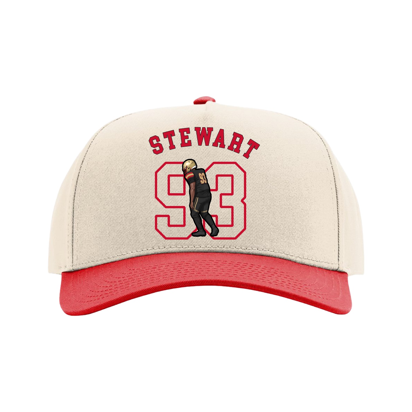 Full Fabric Five-Panel Champ Cap