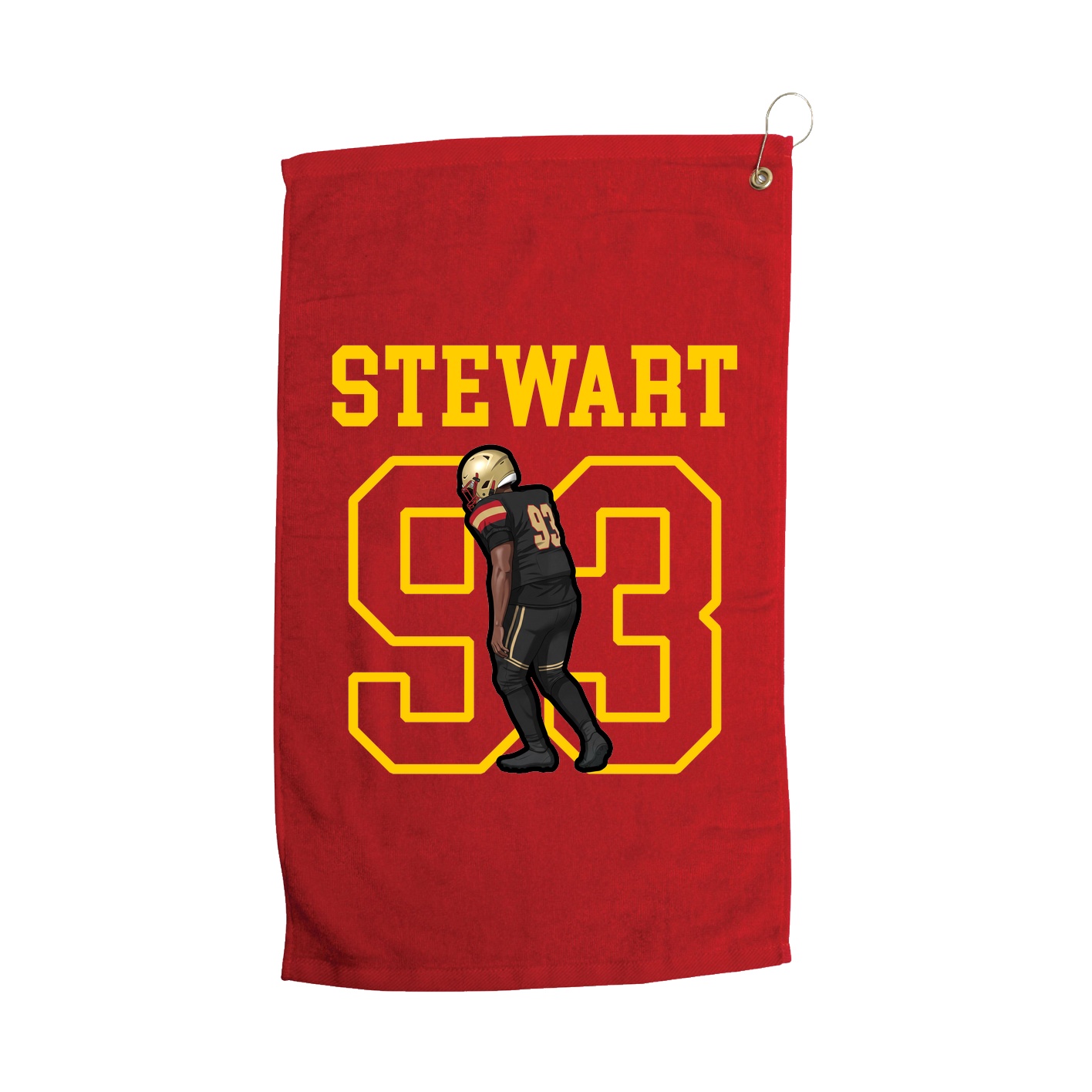 Golf Towel — Shirsey in Red