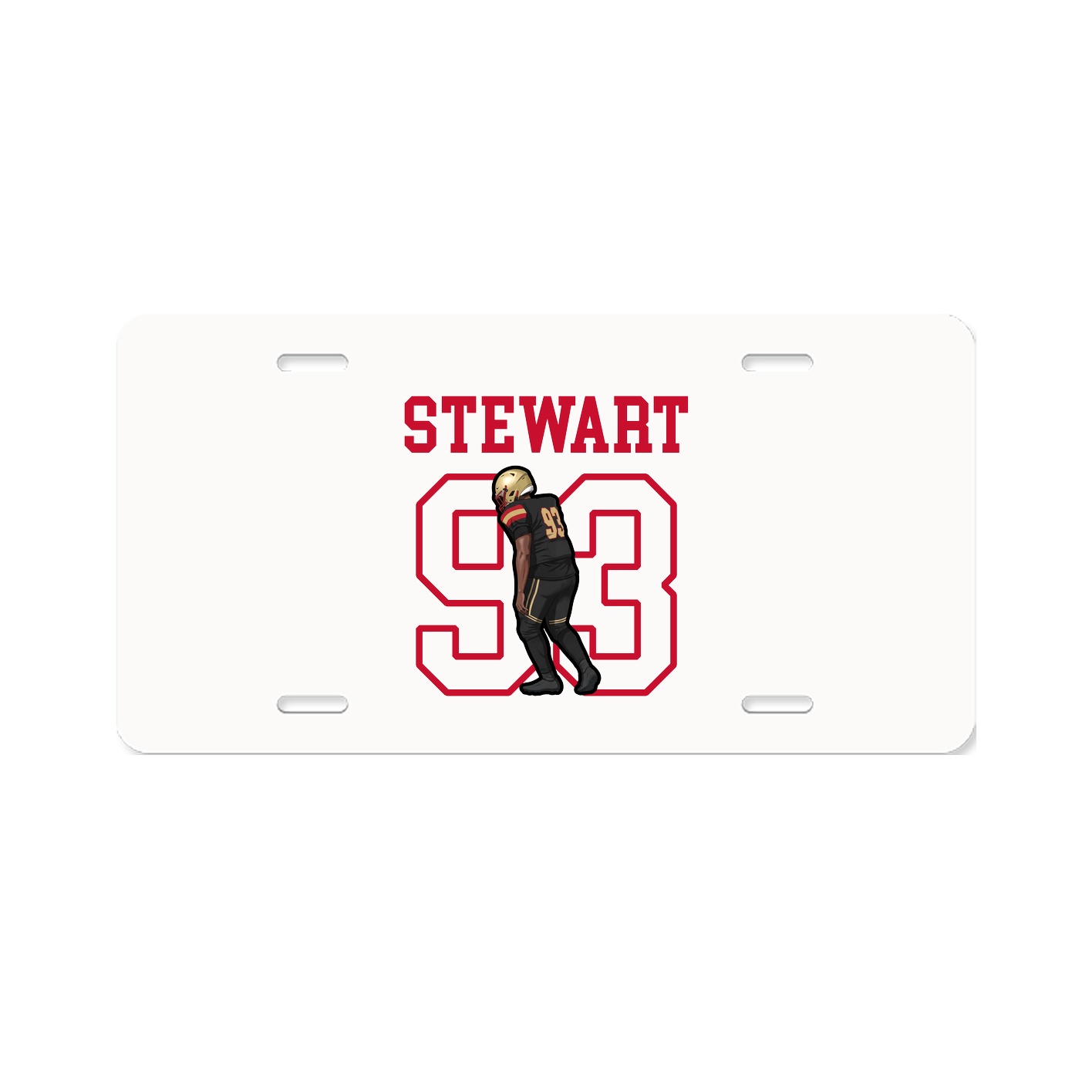 License Plate — Shirsey in Classic