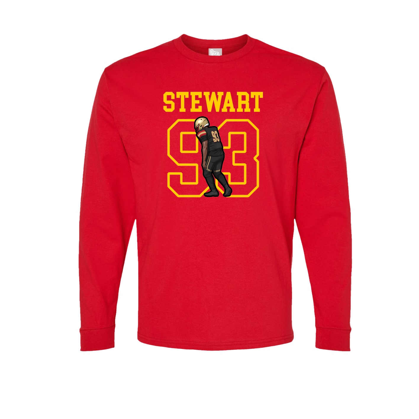 Long Sleeve Tee — Shirsey in Red