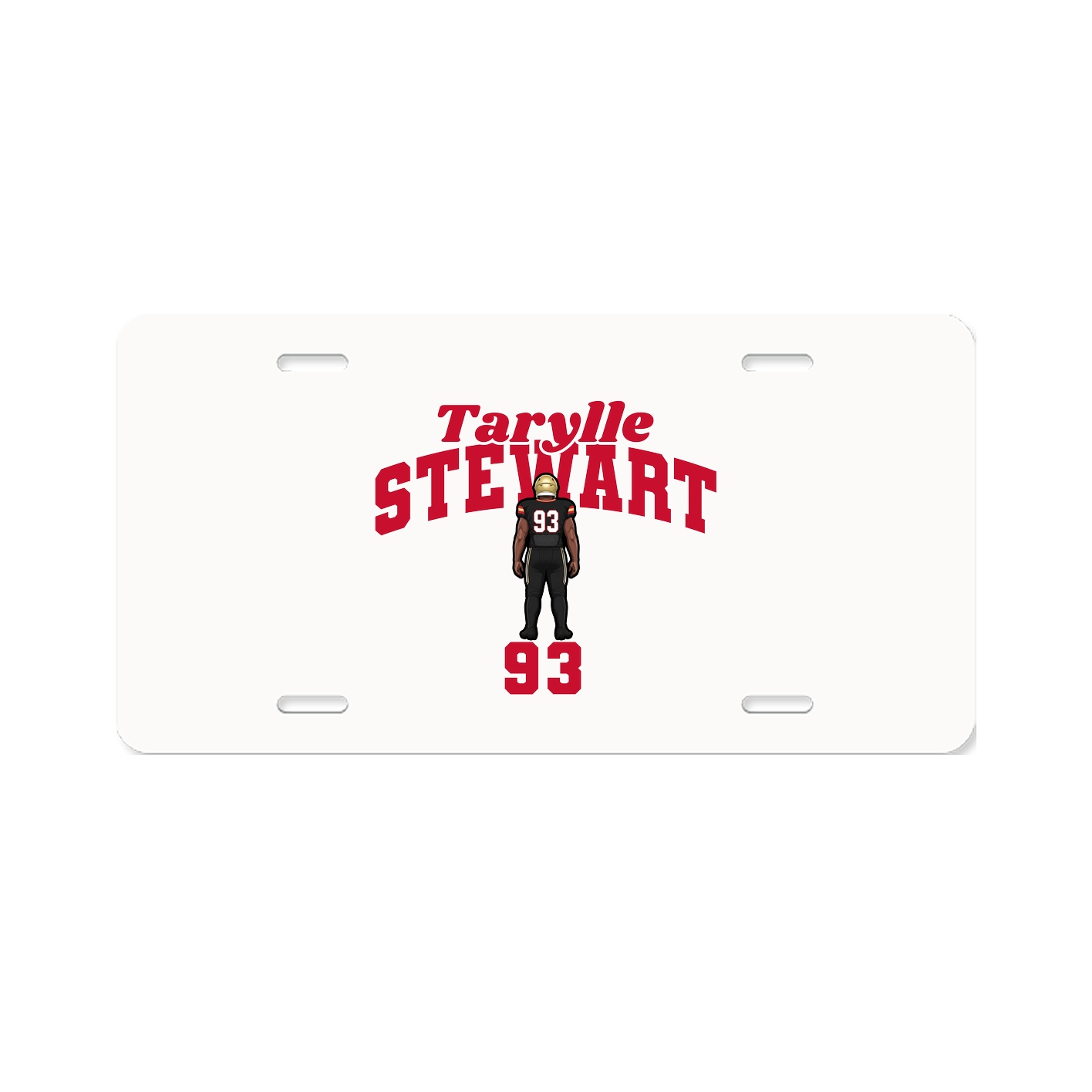 License Plate — Signature Arch in Classic