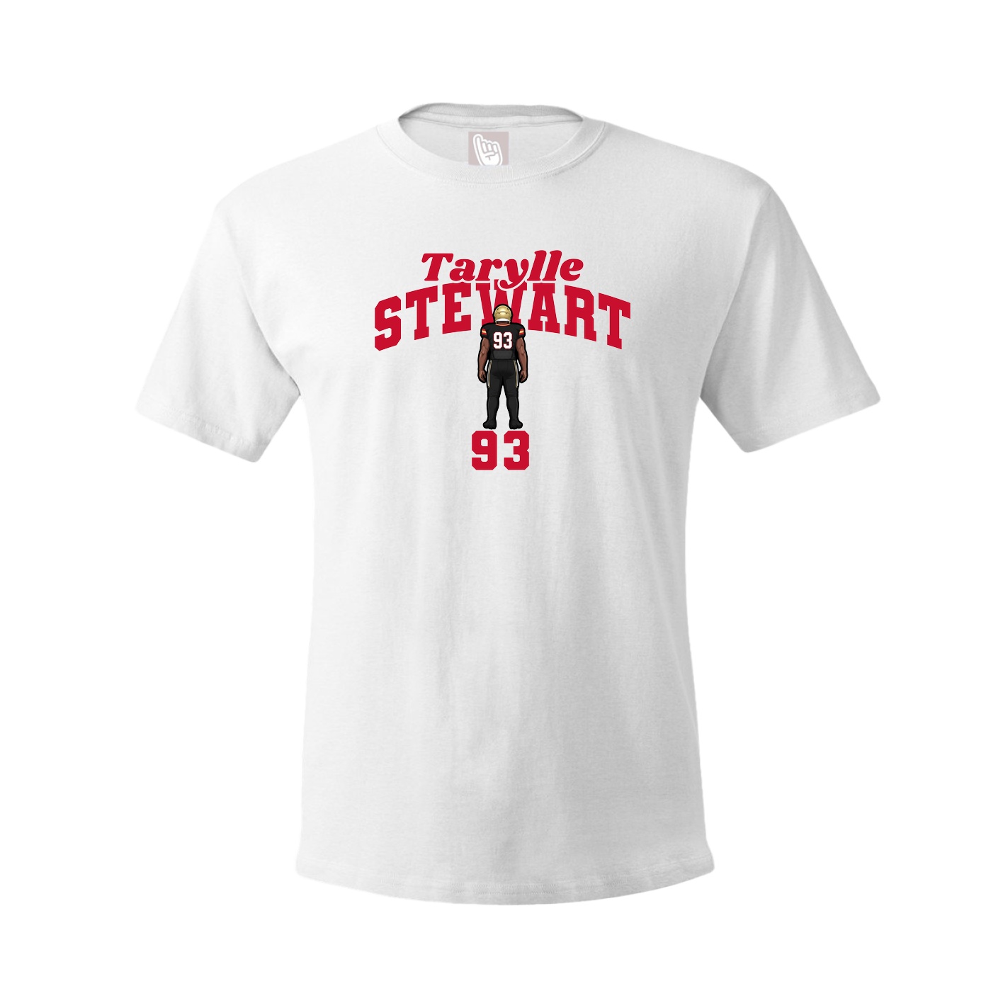 Tee — Signature Arch in White