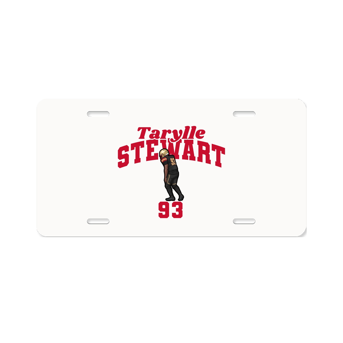 License Plate — Signature Arch in Classic