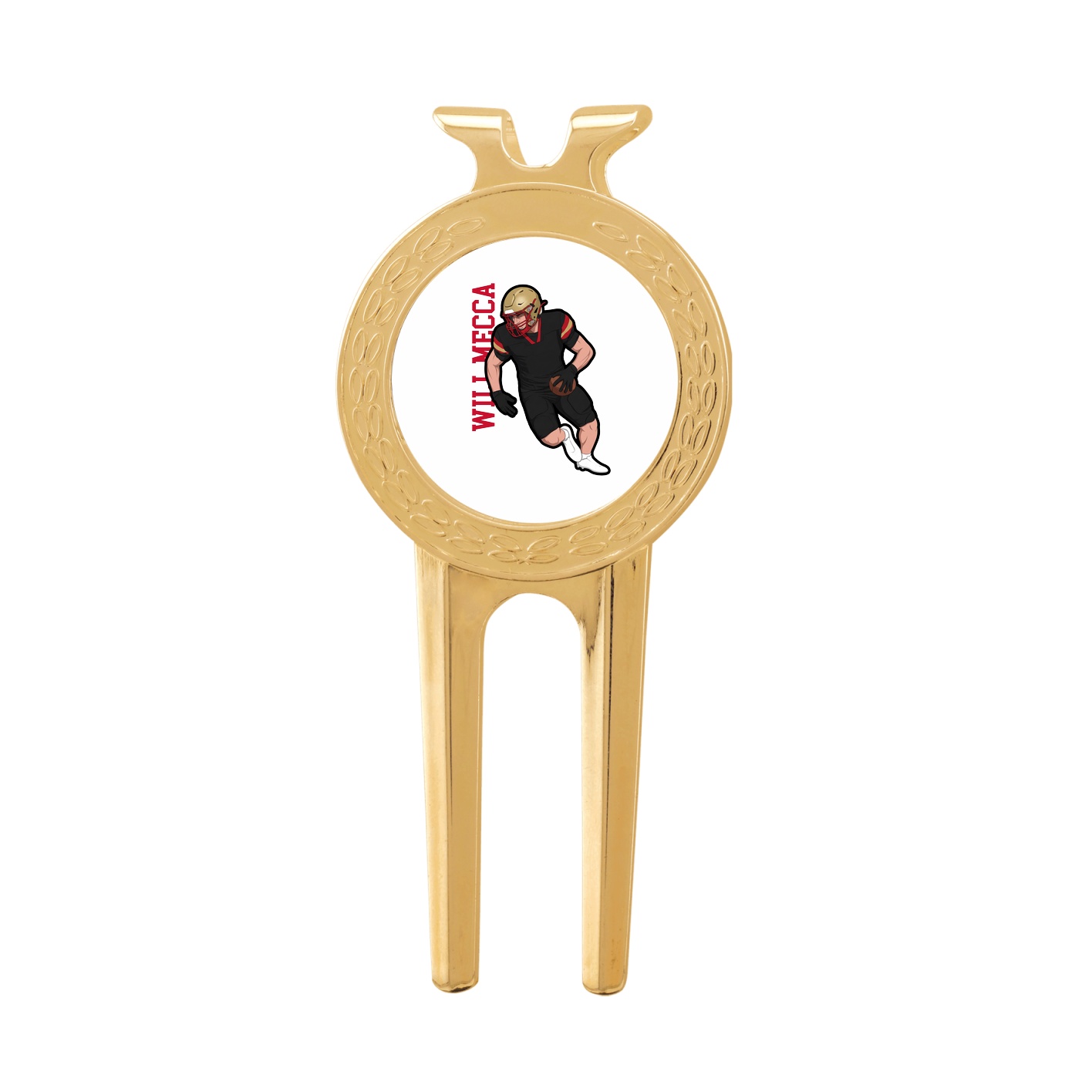 Divot Tool with Ball Marker — Name Vertical in Classic