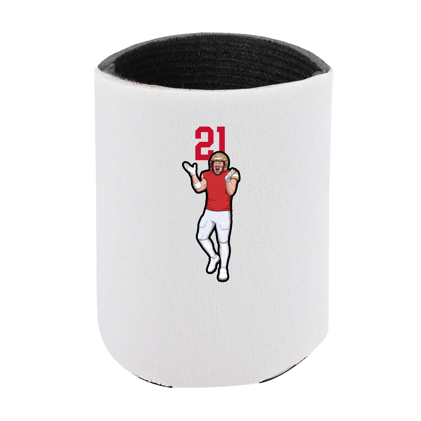Can Holder — Number Top in White