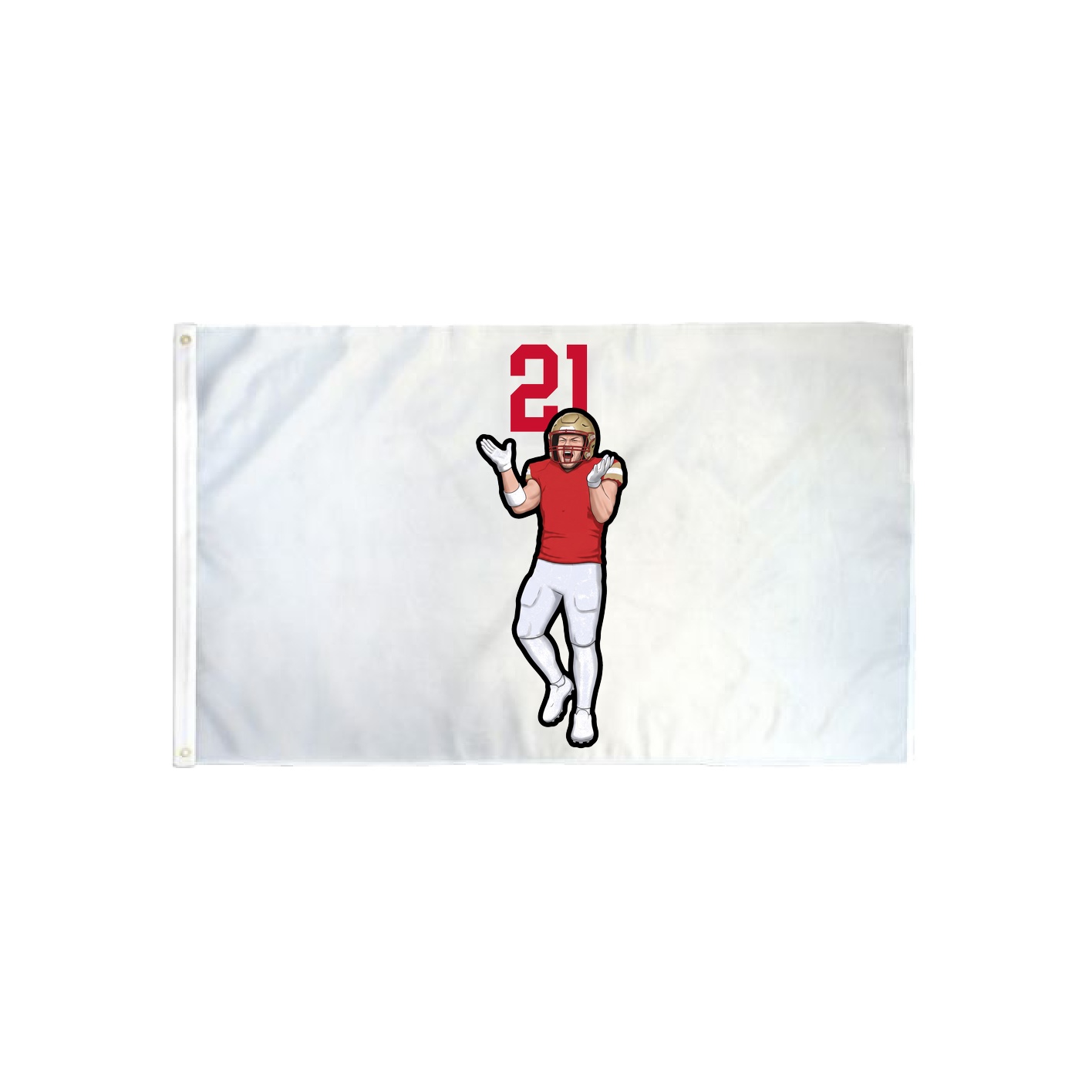 3x5 Flag — Number Top in Classic