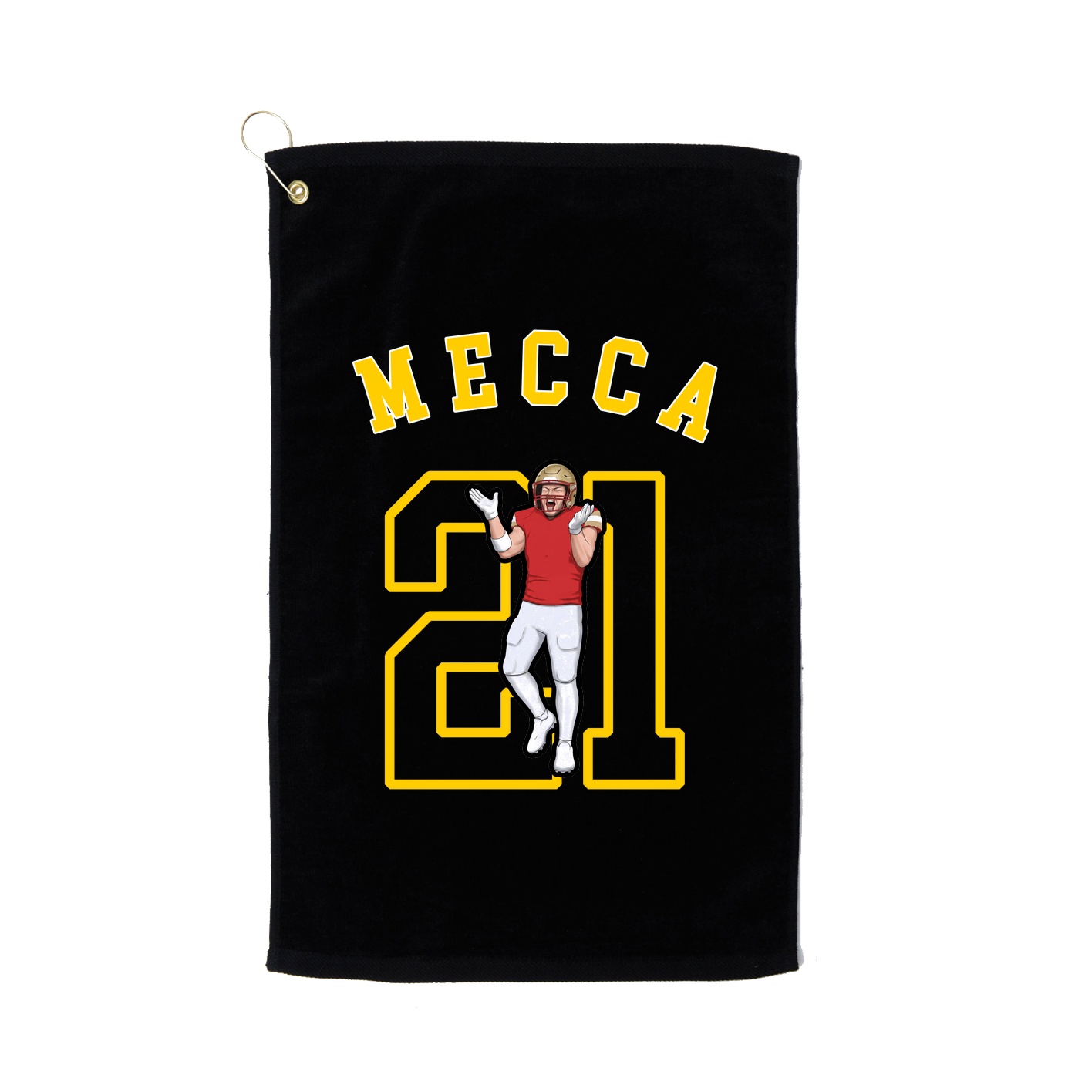 Golf Towel — Shirsey Arch in Black