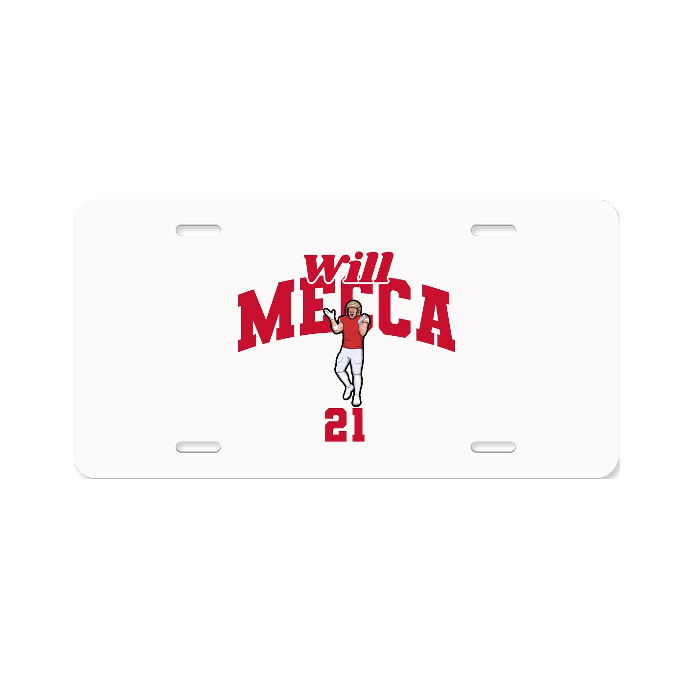 License Plate — Signature Arch in Classic