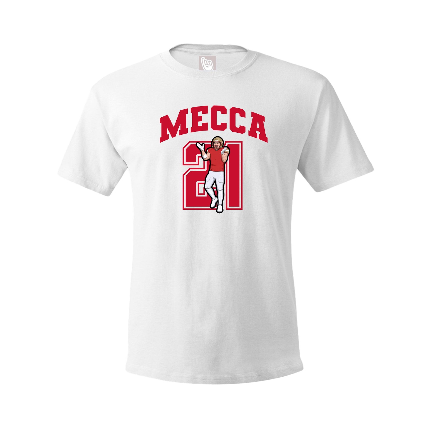 Tee — Number in White