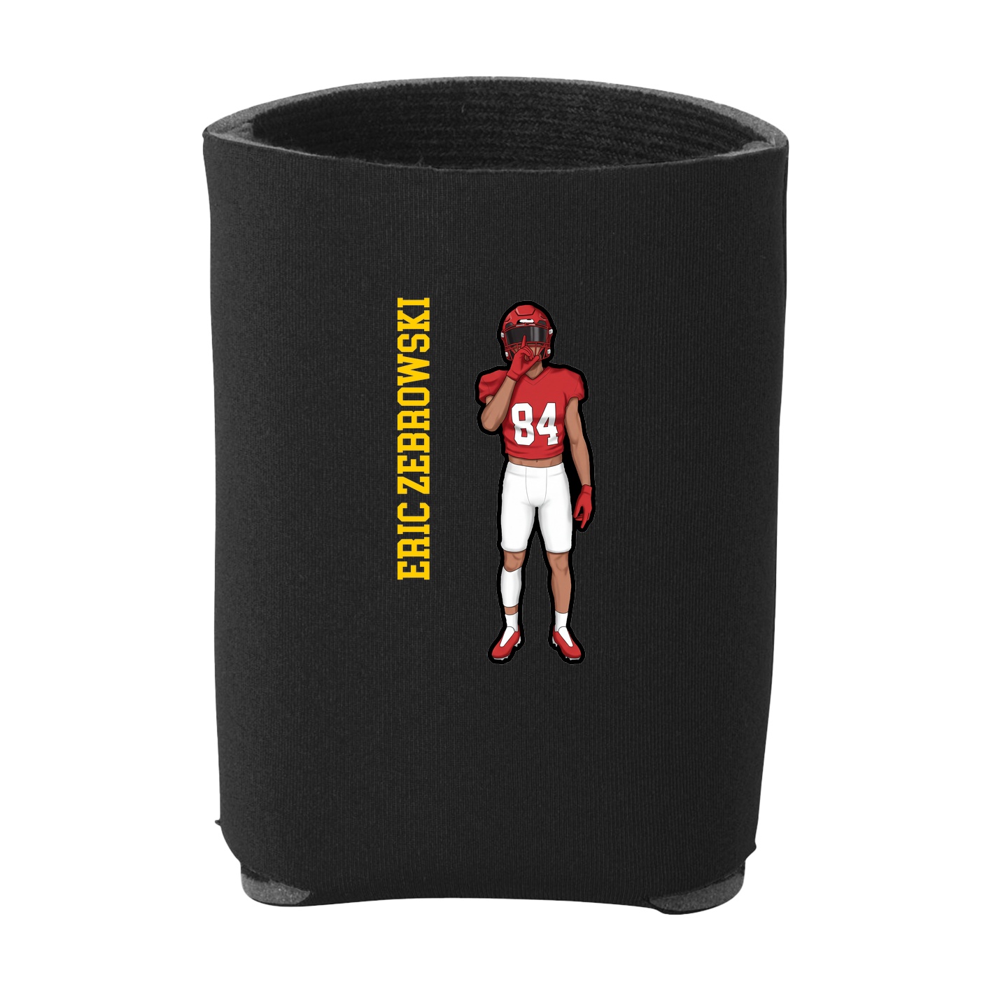 Can Holder — Name Vertical in Black