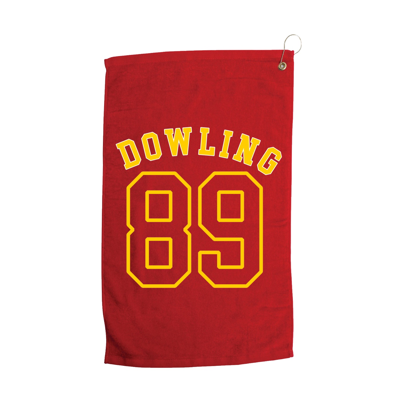 Golf Towel — Shirsey Arch in Red