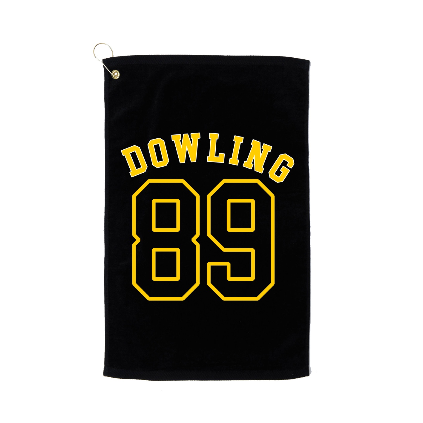 Golf Towel — Shirsey Arch in Black