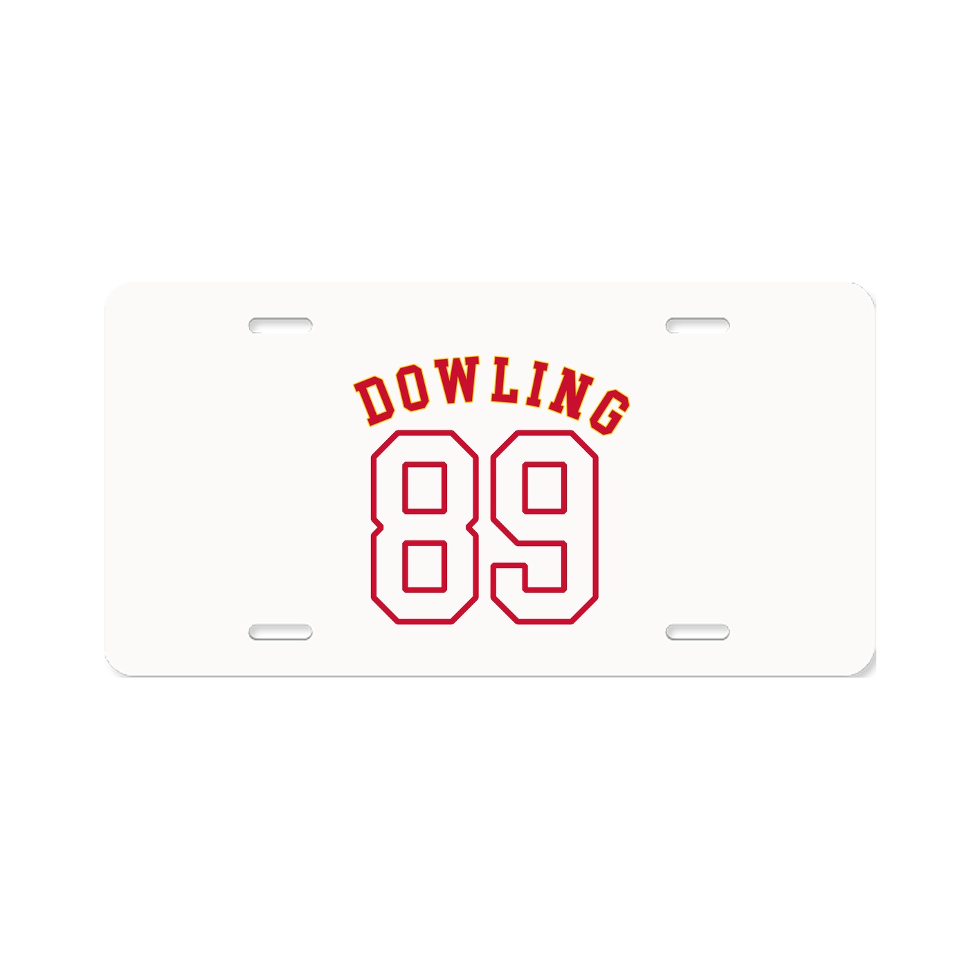 License Plate — Shirsey Arch in Classic
