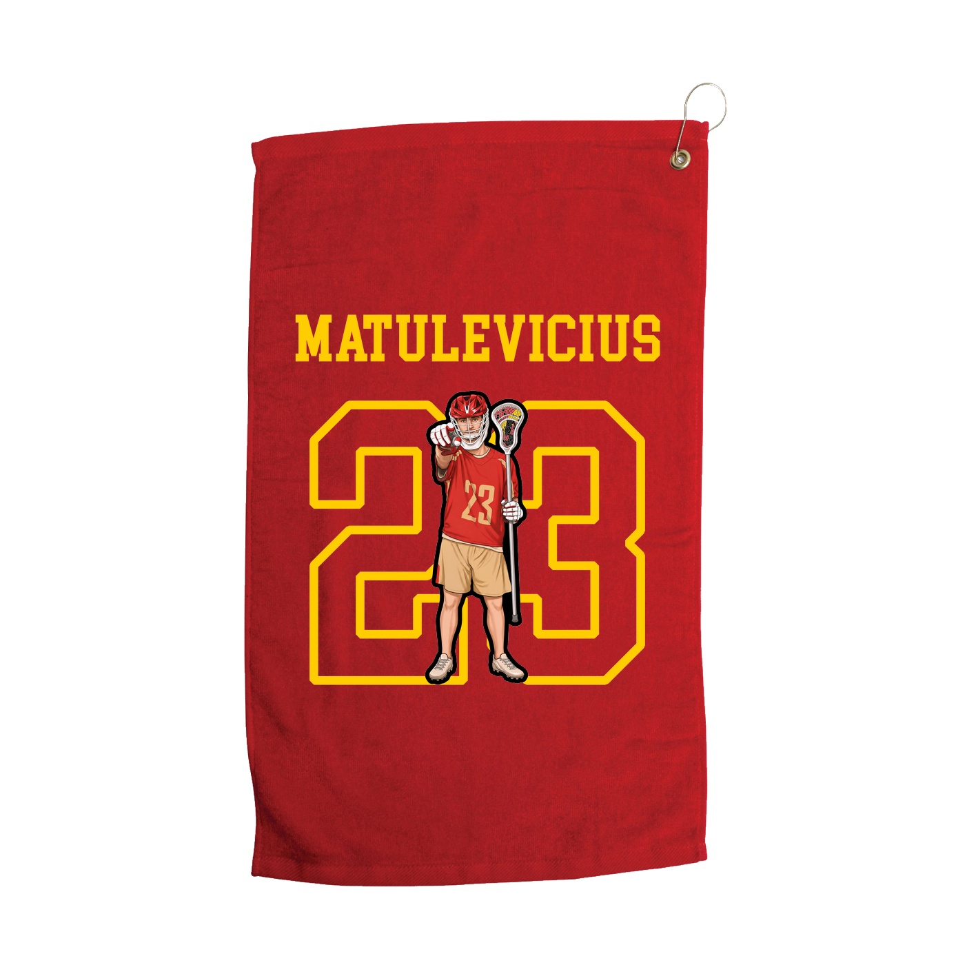 Golf Towel — Shirsey in Red