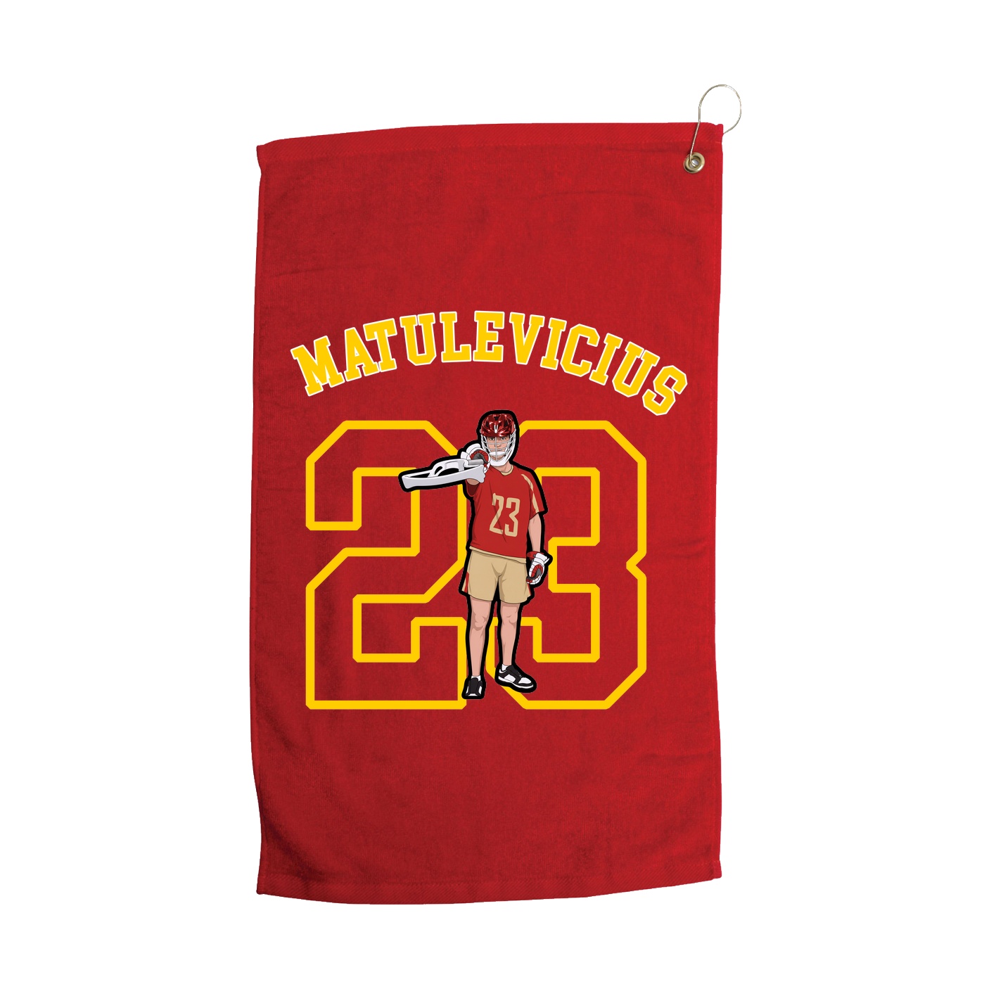 Golf Towel — Shirsey Arch in Red