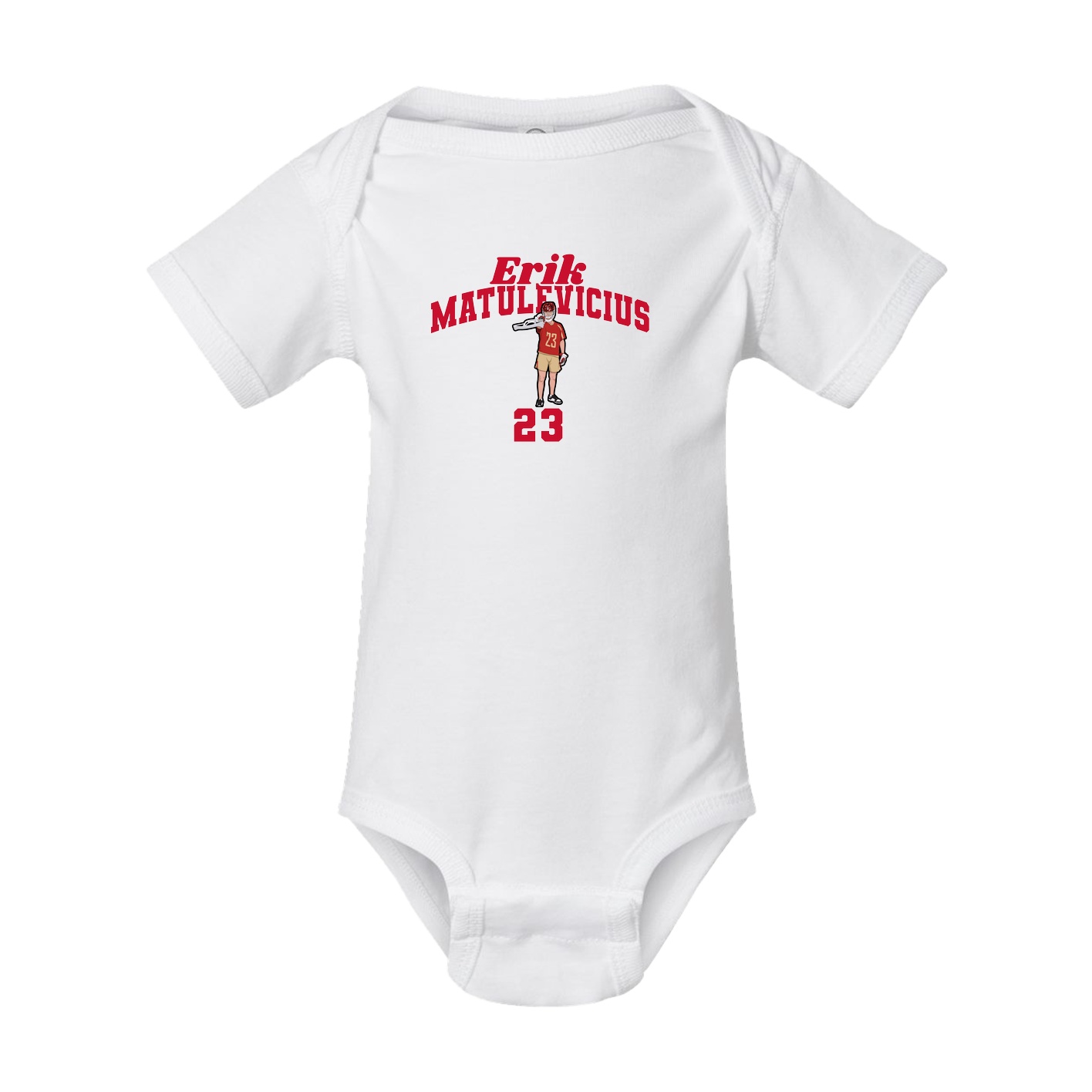 Baby Onesie — Signature Arch in White