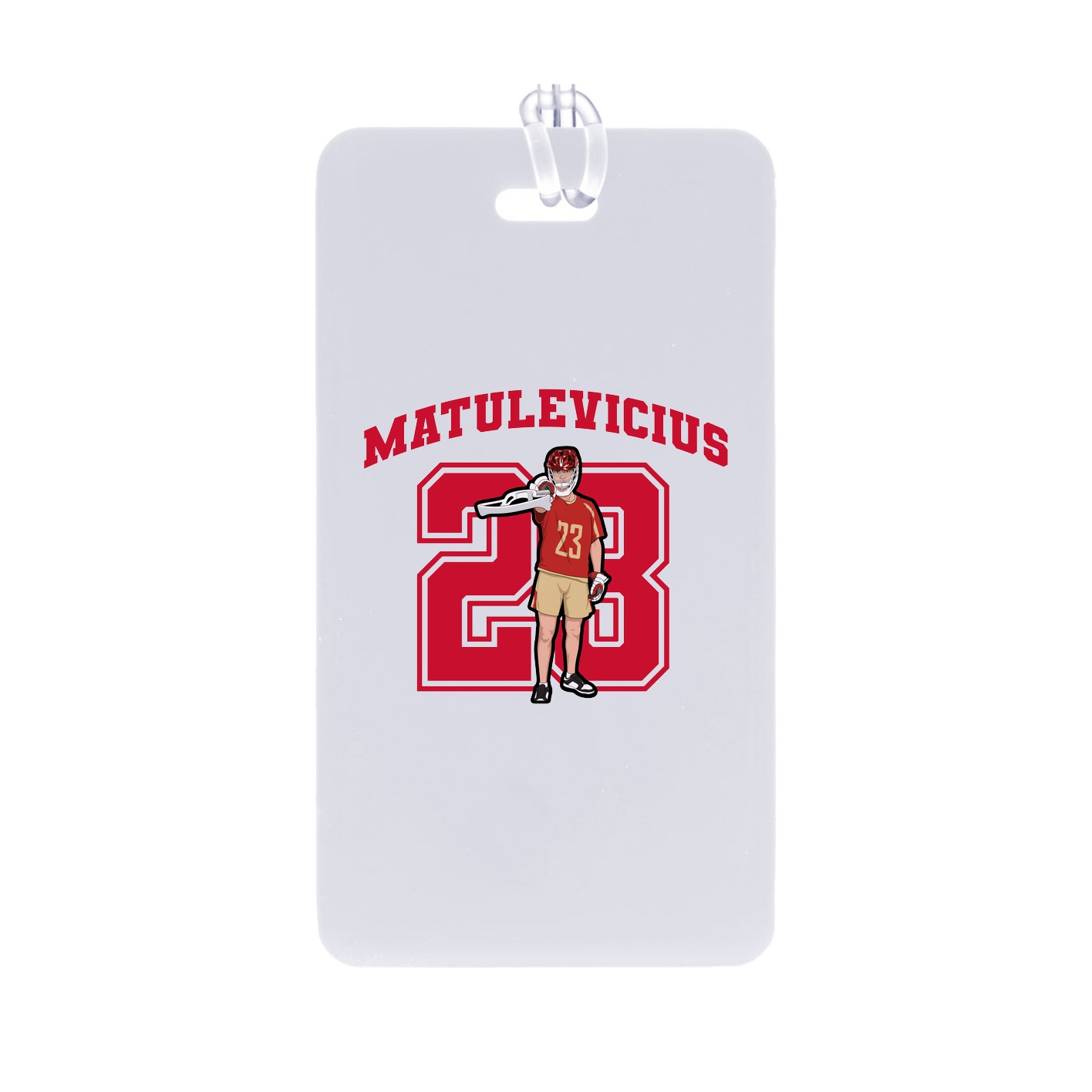 Bag Tag — Number in Classic