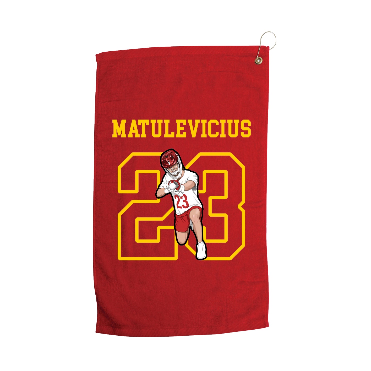 Golf Towel — Shirsey in Red