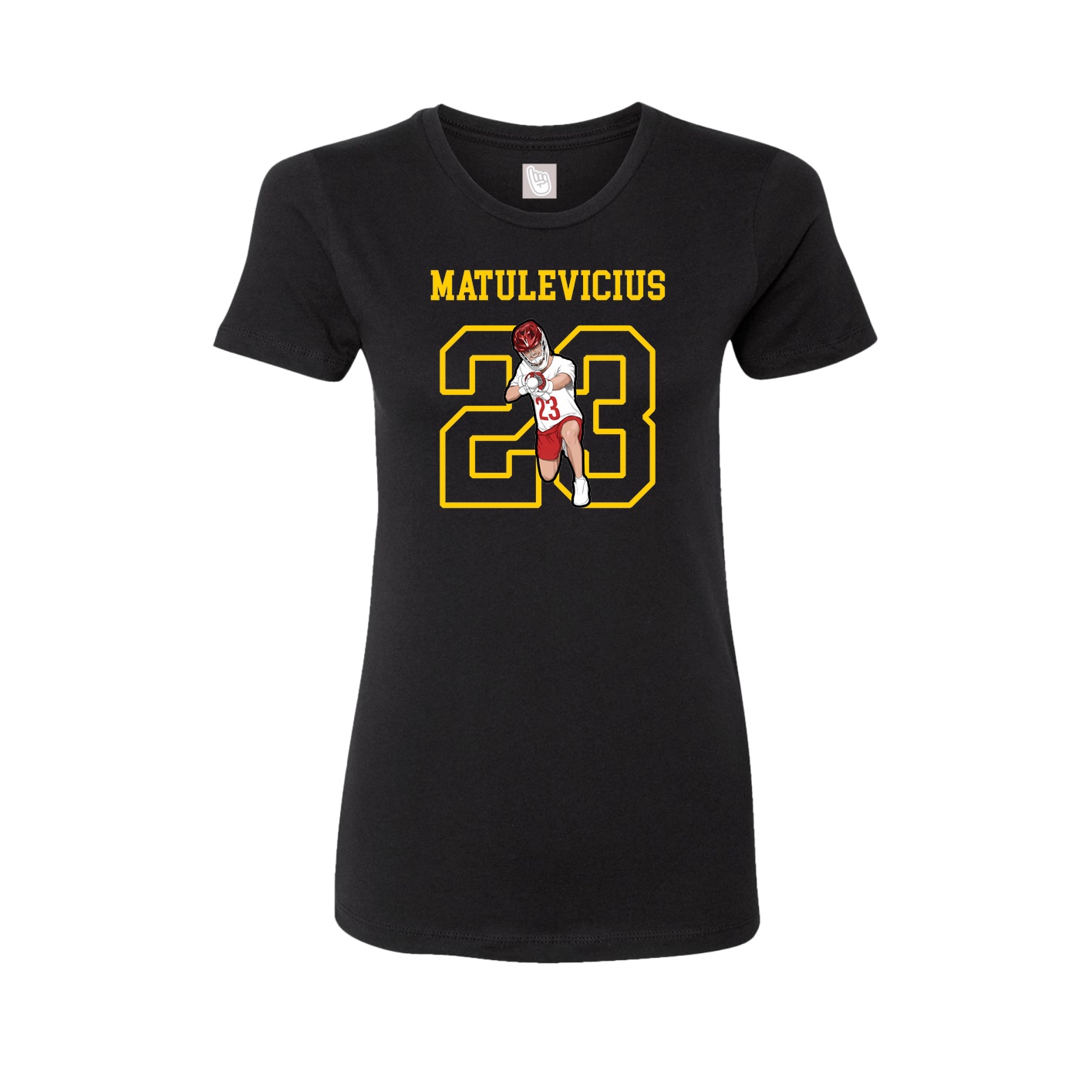 Fitted Women's Tee — Shirsey in Black