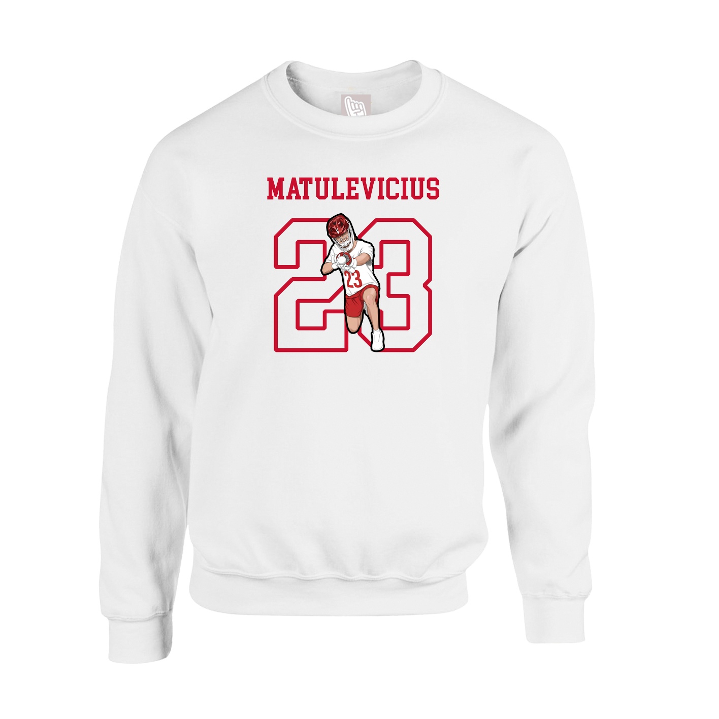 Fleece Crew — Shirsey in White