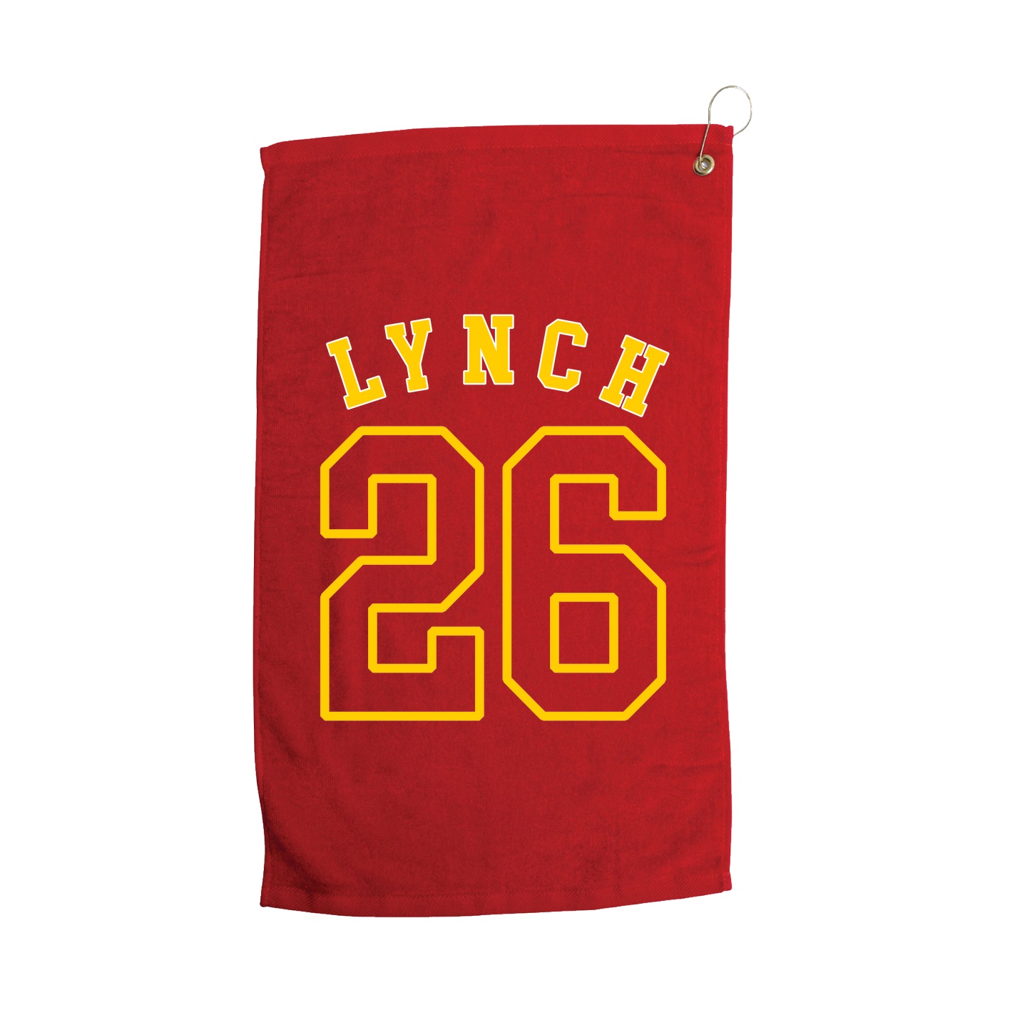 Golf Towel — Shirsey Arch in Red