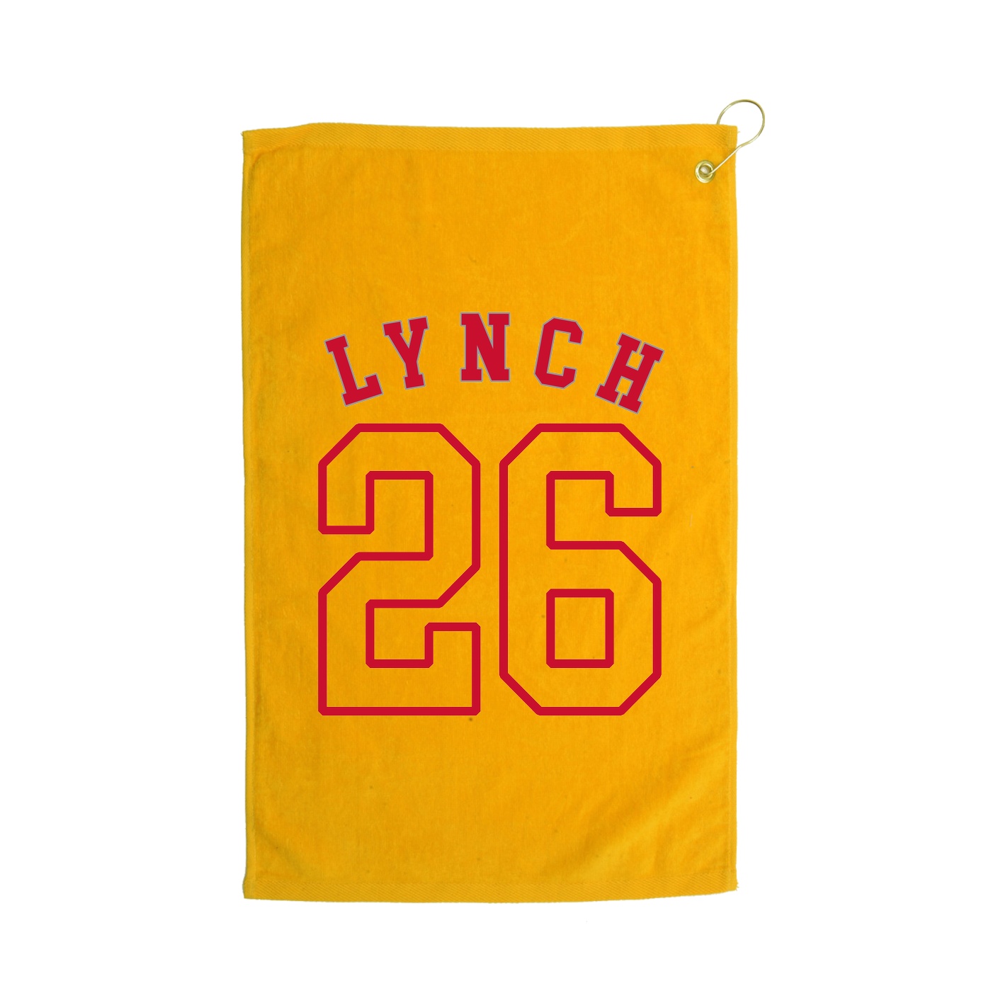 Golf Towel — Shirsey Arch in Gold